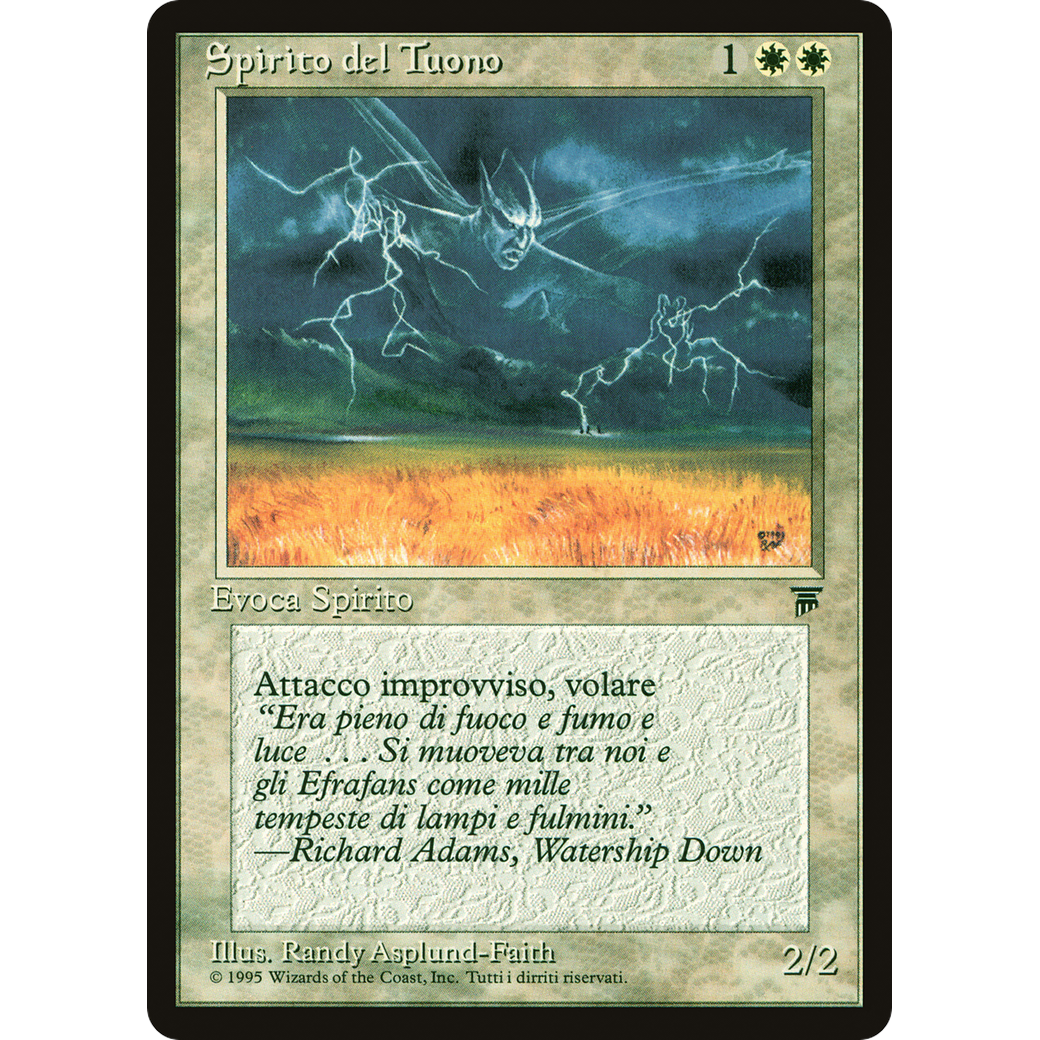 MTG Singles - Thunder Spirit - Legends Italian - NM
