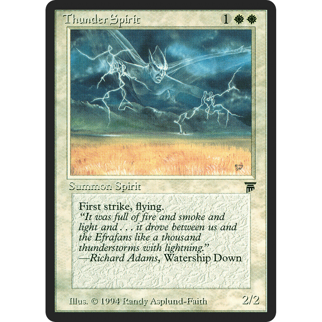 MTG Singles - Thunder Spirit - Legends - NM