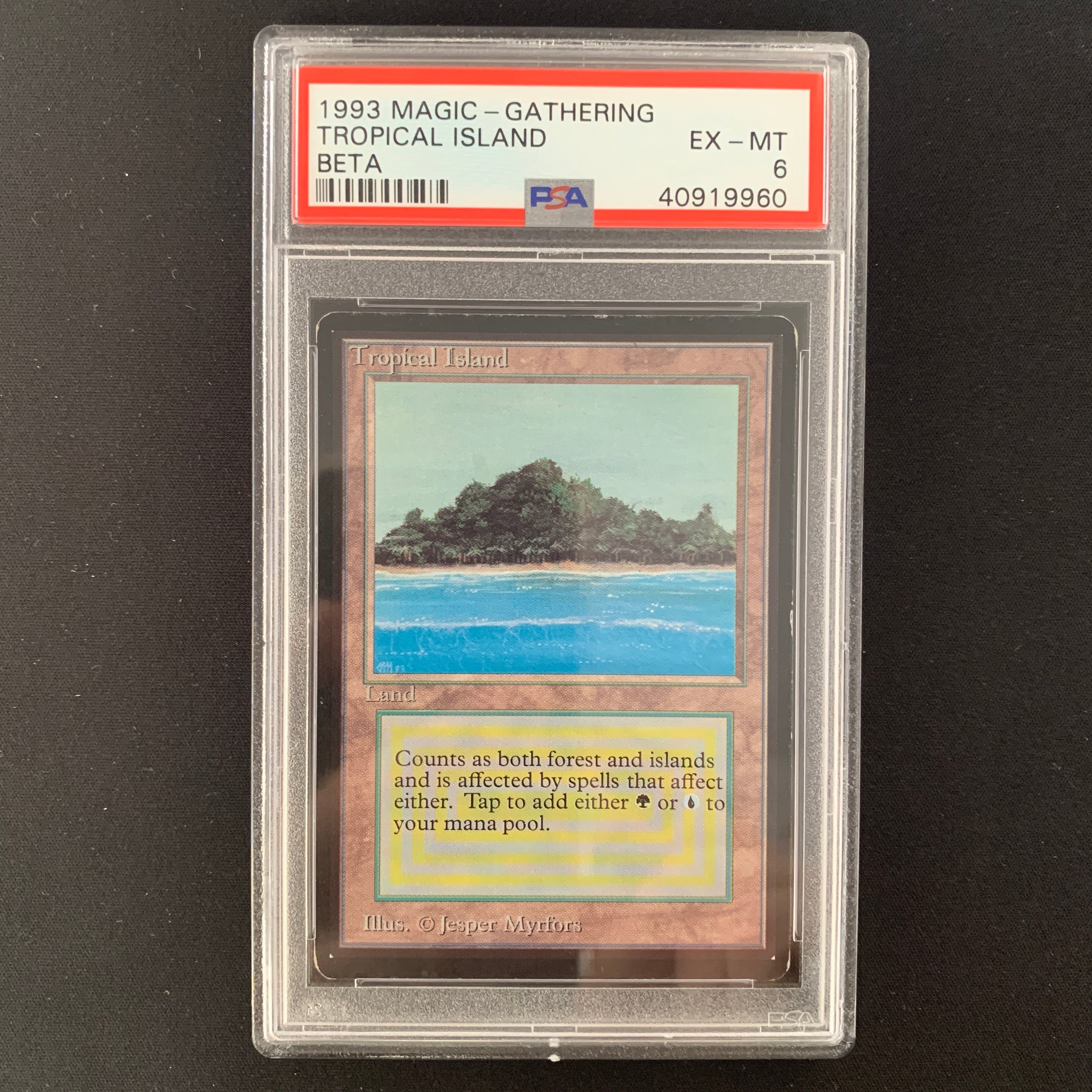 MTG Singles - Tropical Island - Beta -