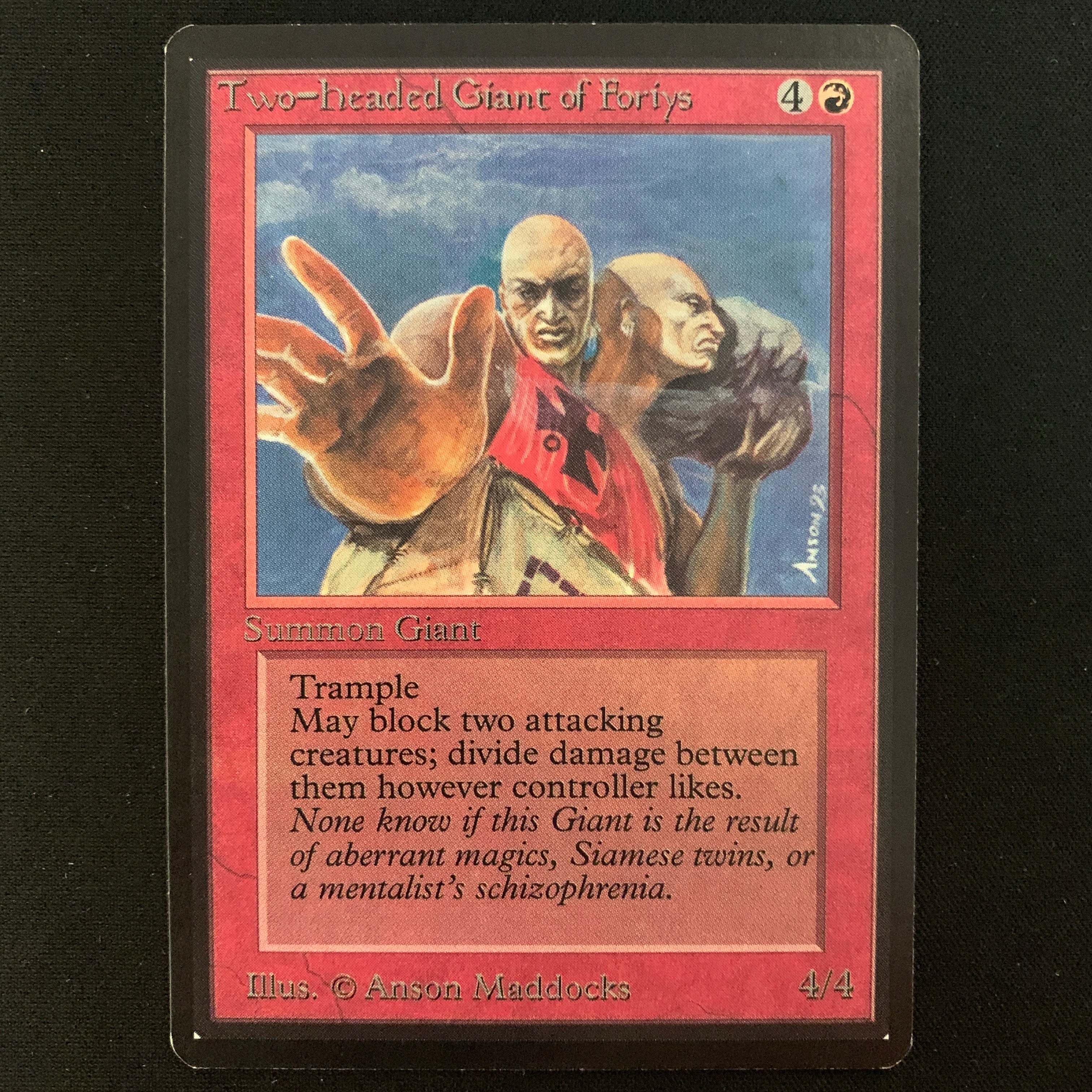 MTG Singles - Two-Headed Giant of Foriys - Beta -