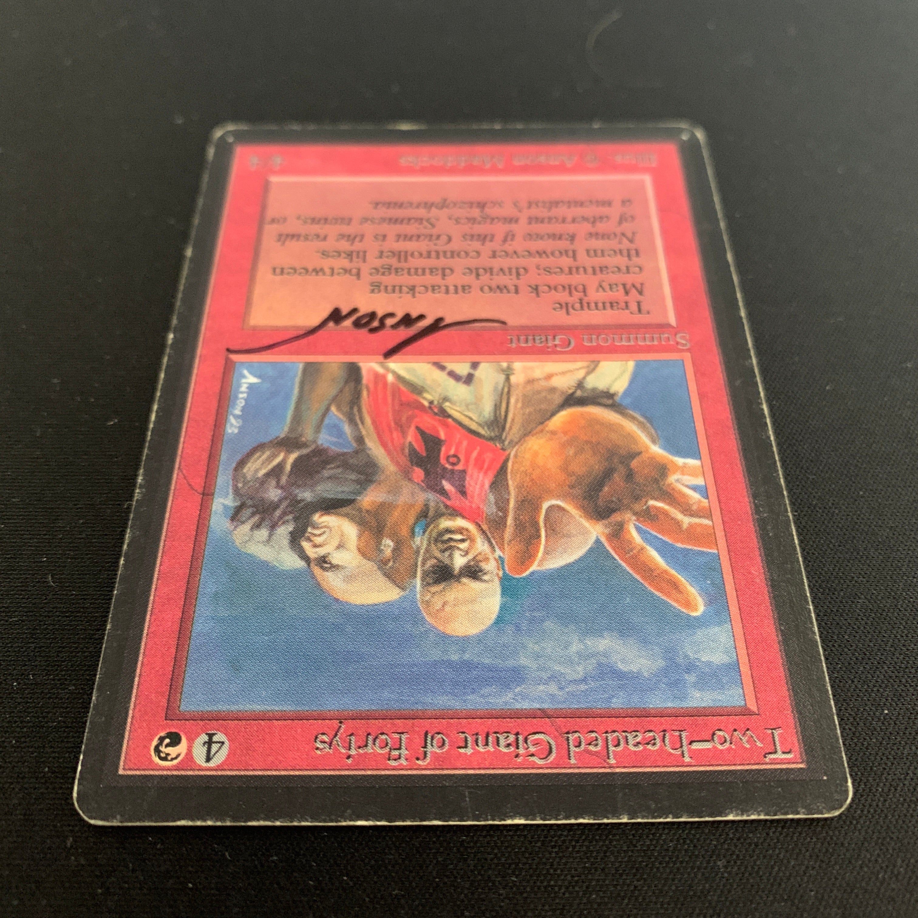 MTG Singles - Two-Headed Giant of Foriys - Beta -