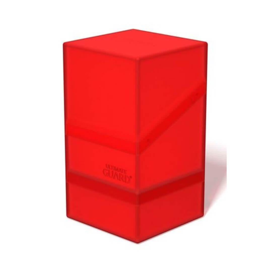 Gaming Supplies - Ultimate Guard Boulder'n'Tray 100+ - Ruby