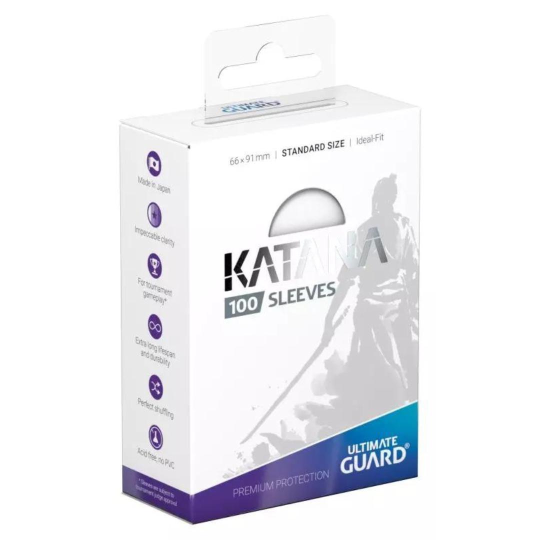 Gaming Supplies - Ultimate Guard Katana Sleeves - White