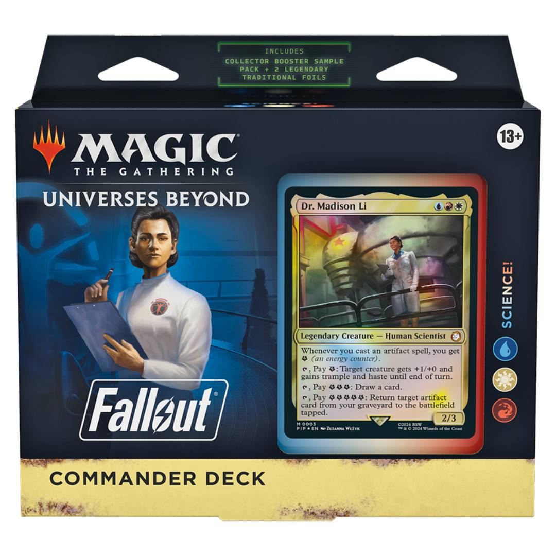 MTG Sealed Product - Universes Beyond: Fallout Commander Deck Science - English
