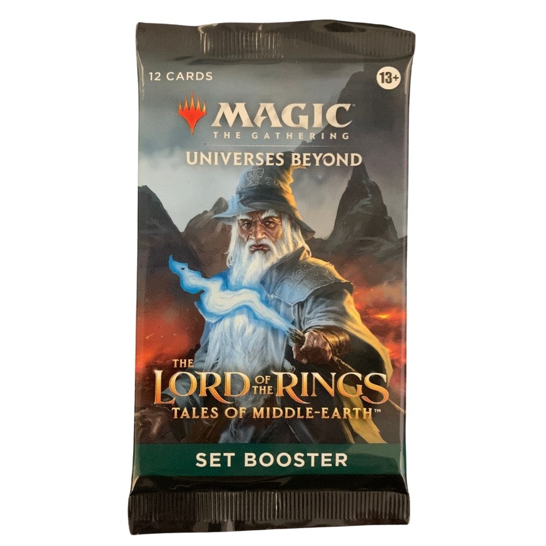 Universes Beyond: The Lord of the Rings: Tales of Middle-earth Set Booster Pack Universes Beyond: The Lord of the Rings: Tales of Middle-earth Set Booster Pack