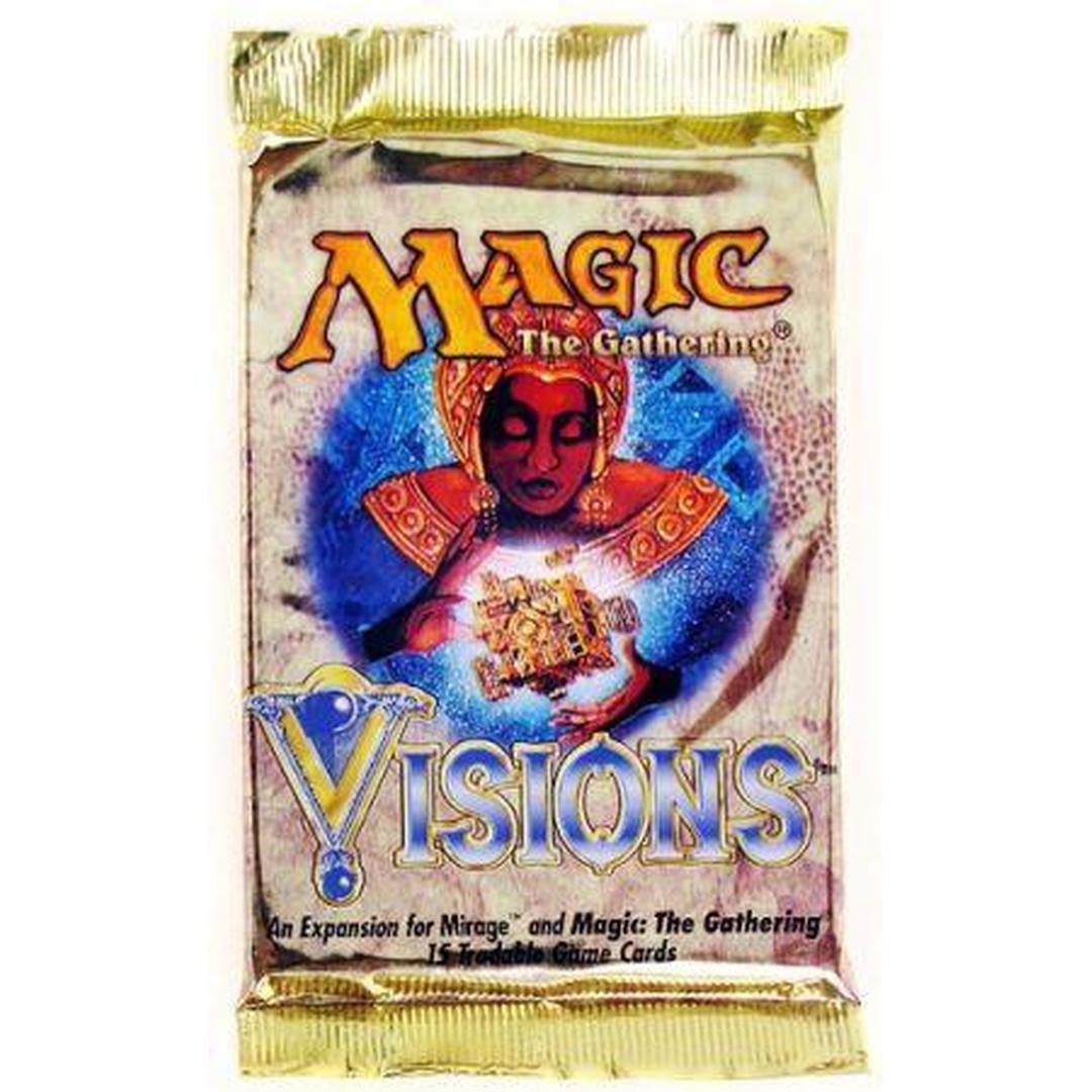 magic the gathering mirage booster box What is going rate for a full set of Revised, Visions, and boosters? 11 commons Factory Sealed Magic The Gathering