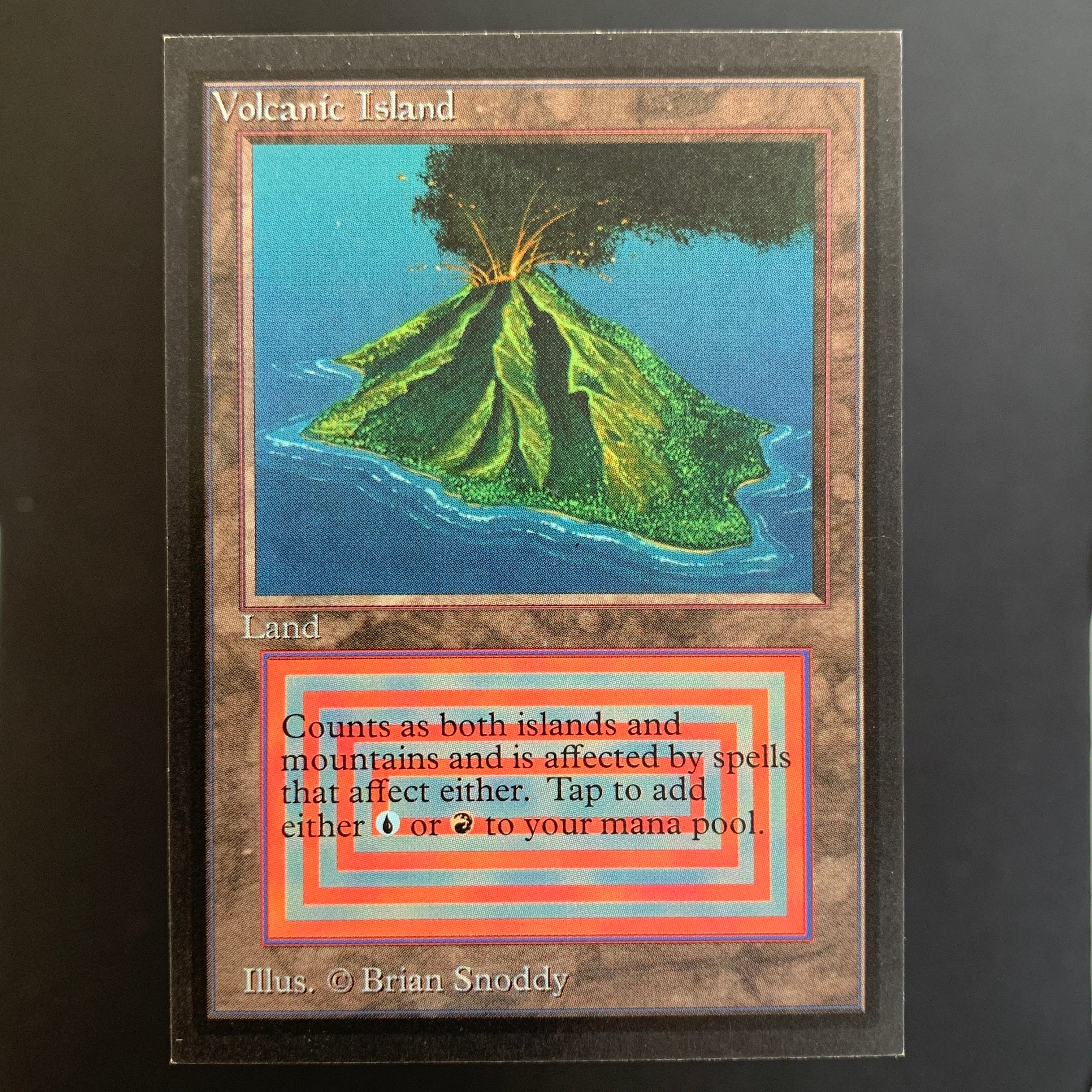MTG Singles - Volcanic Island - International Edition -