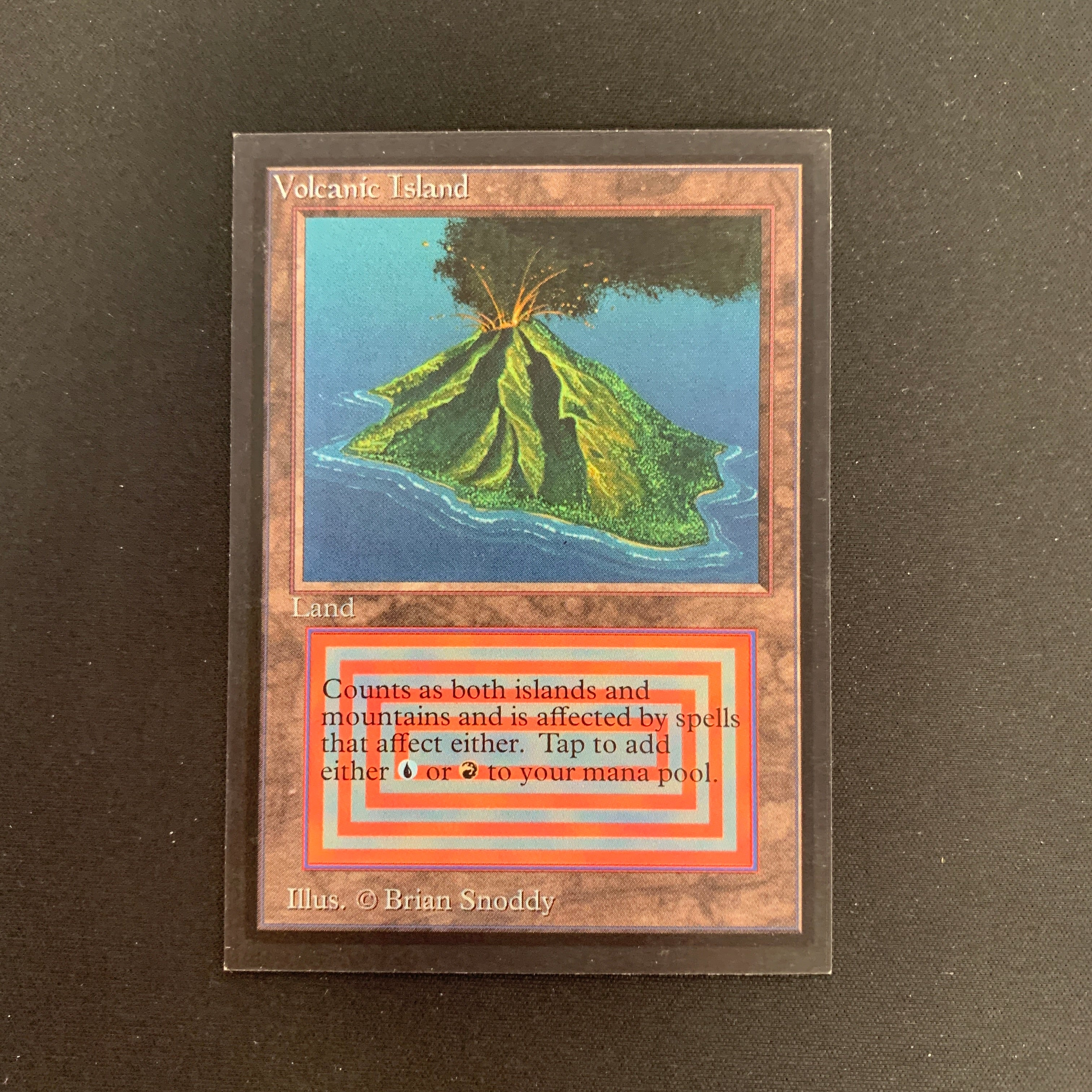 MTG Singles - Volcanic Island - International Edition -
