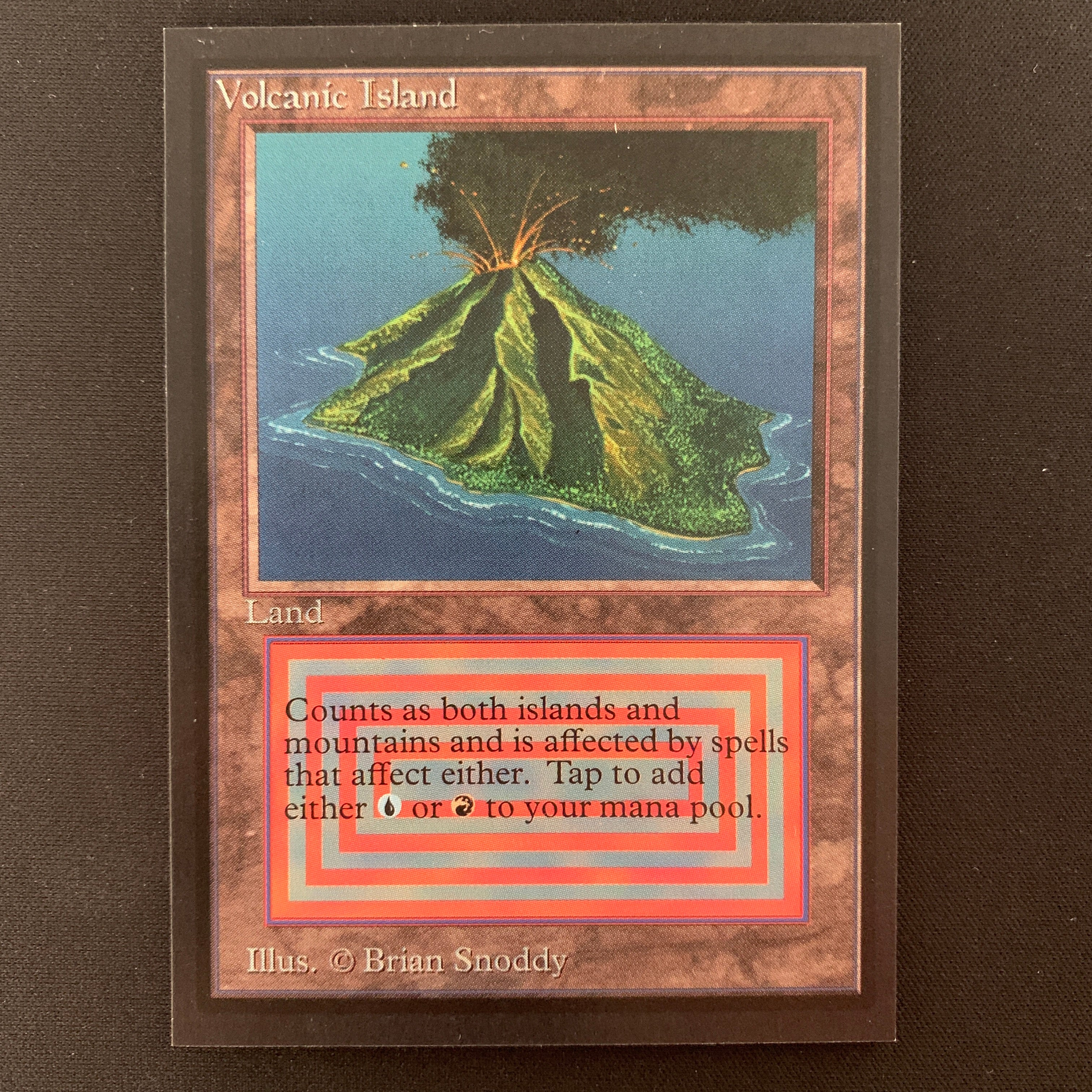 MTG Singles - Volcanic Island - International Edition -
