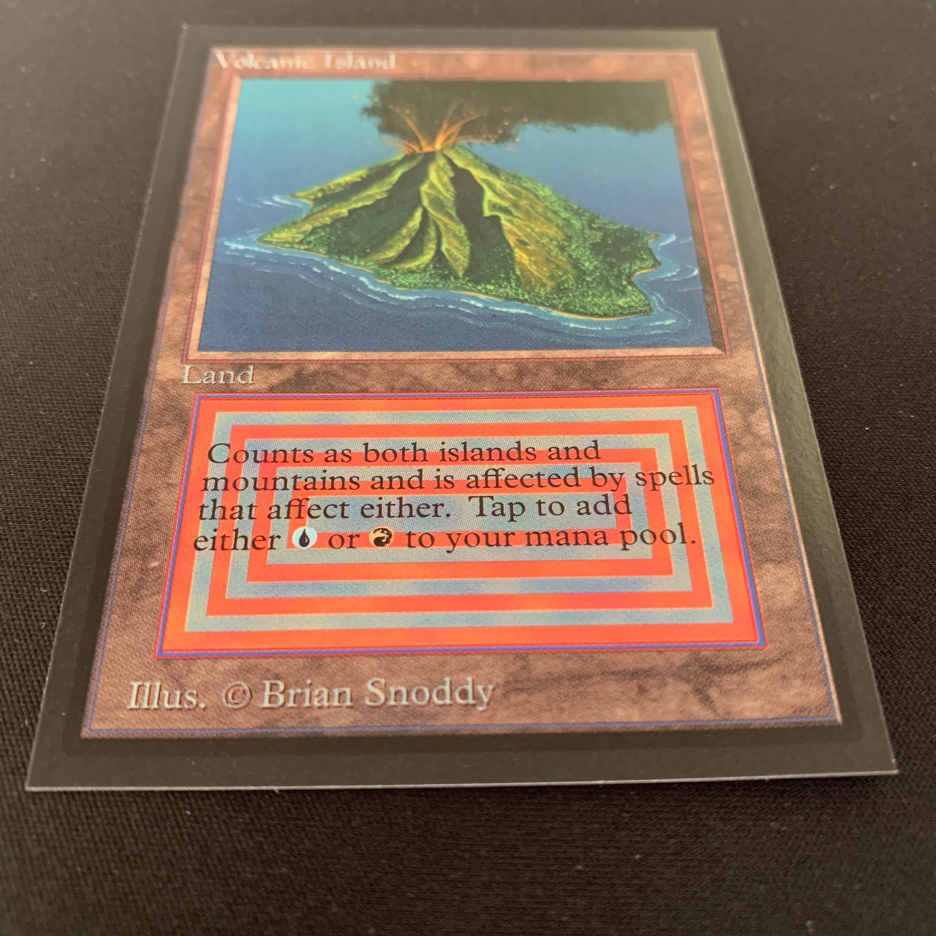 MTG Singles - Volcanic Island - International Edition -