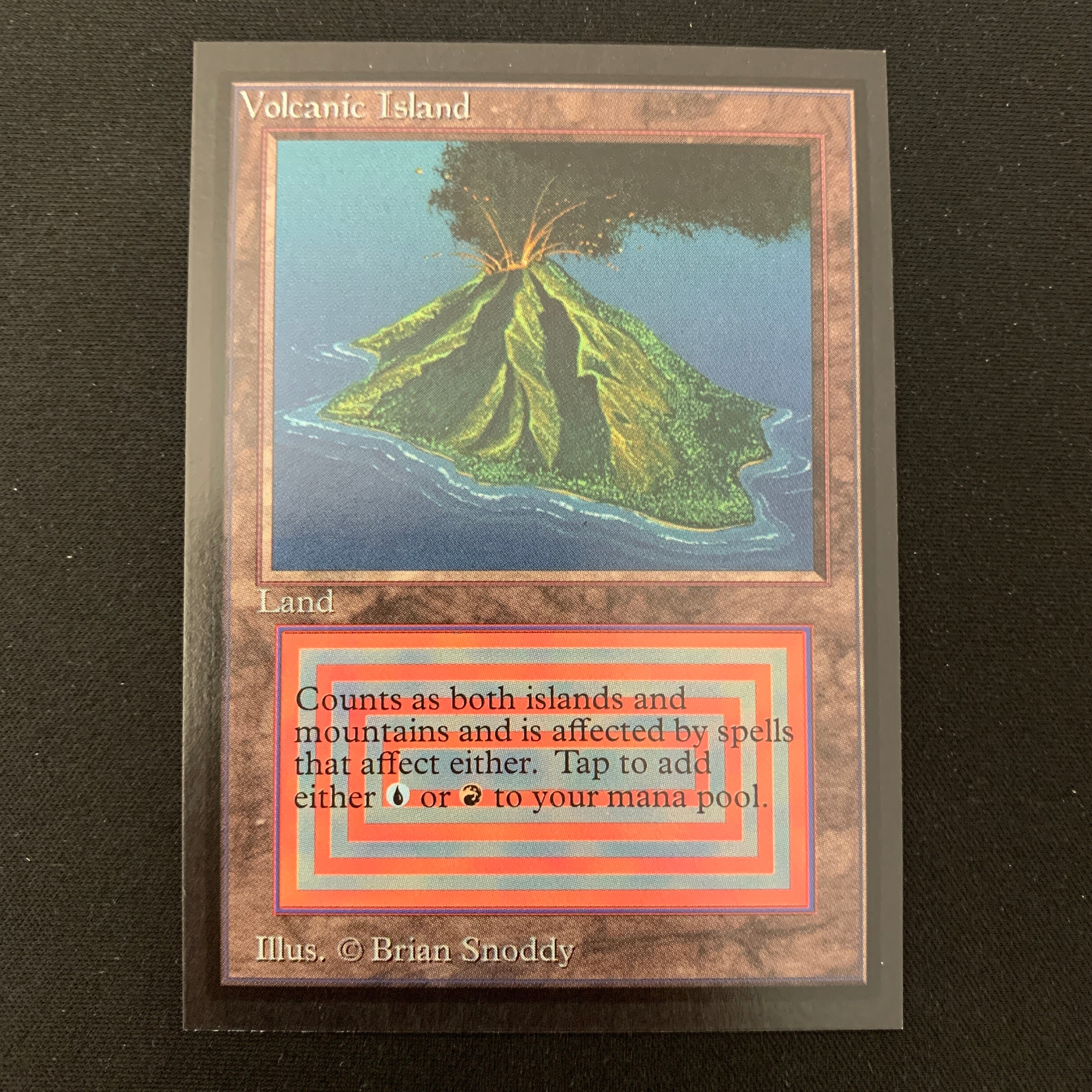 MTG Singles - Volcanic Island - International Edition -