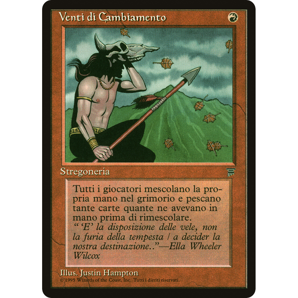 MTG Singles - Winds of Change - Legends Italian - NM