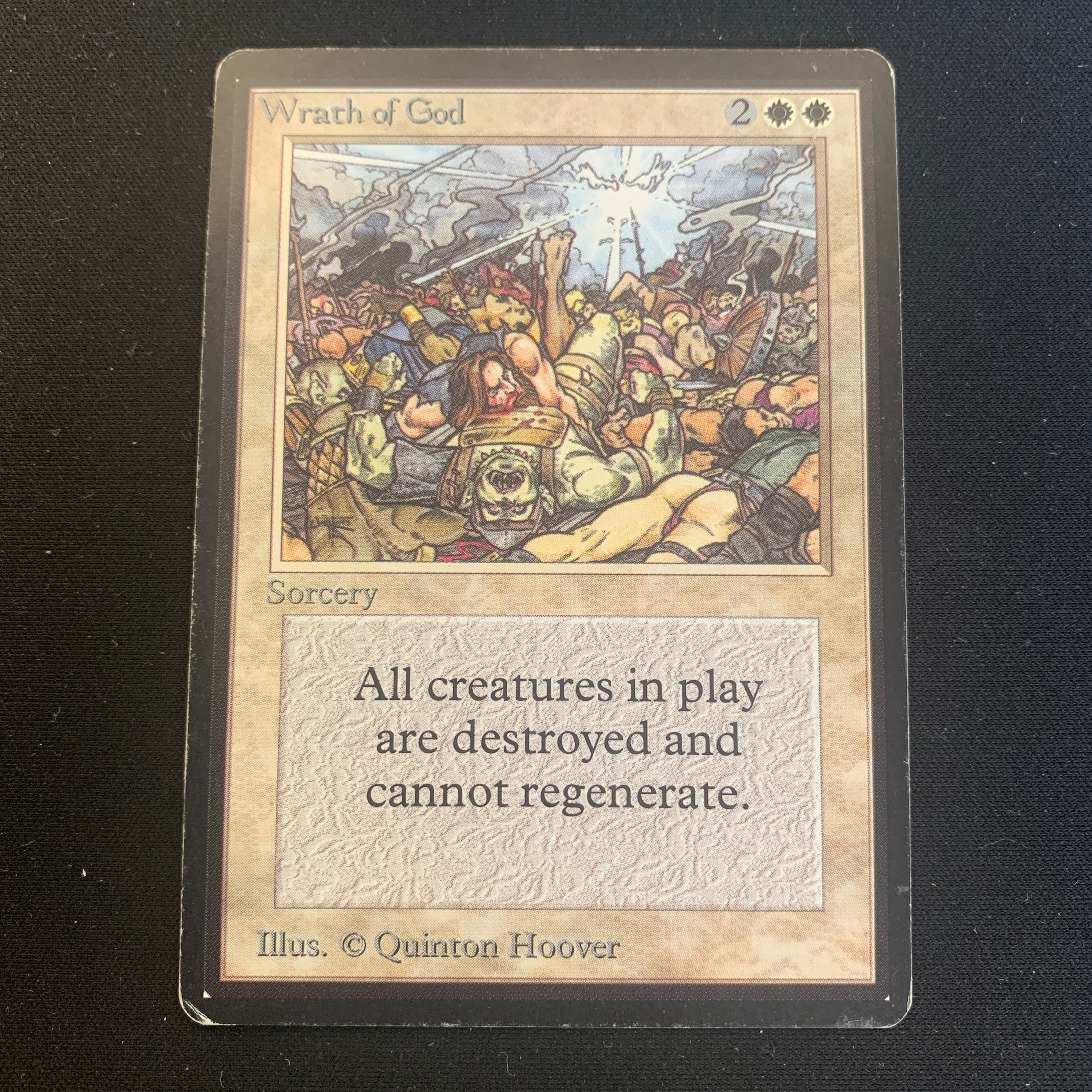 MTG Singles - Wrath of God - Beta -