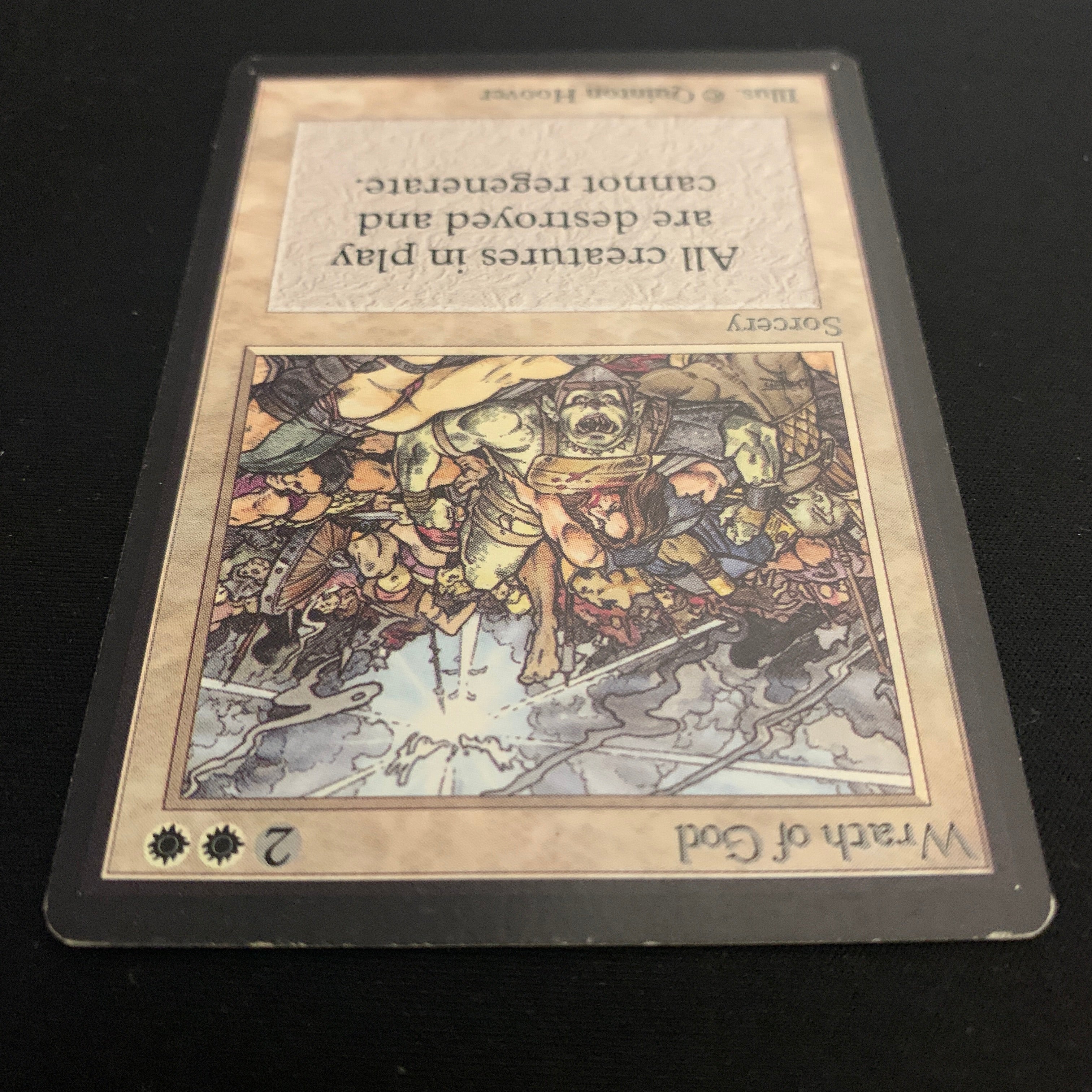 MTG Singles - Wrath of God - Beta -