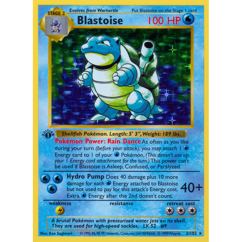 PTCG Singles - Blastoise (BS 2) - Base Set -