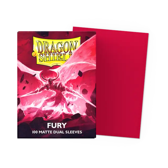 Gaming Supplies - Dragon Shield Matte Dual Sleeves - Fury