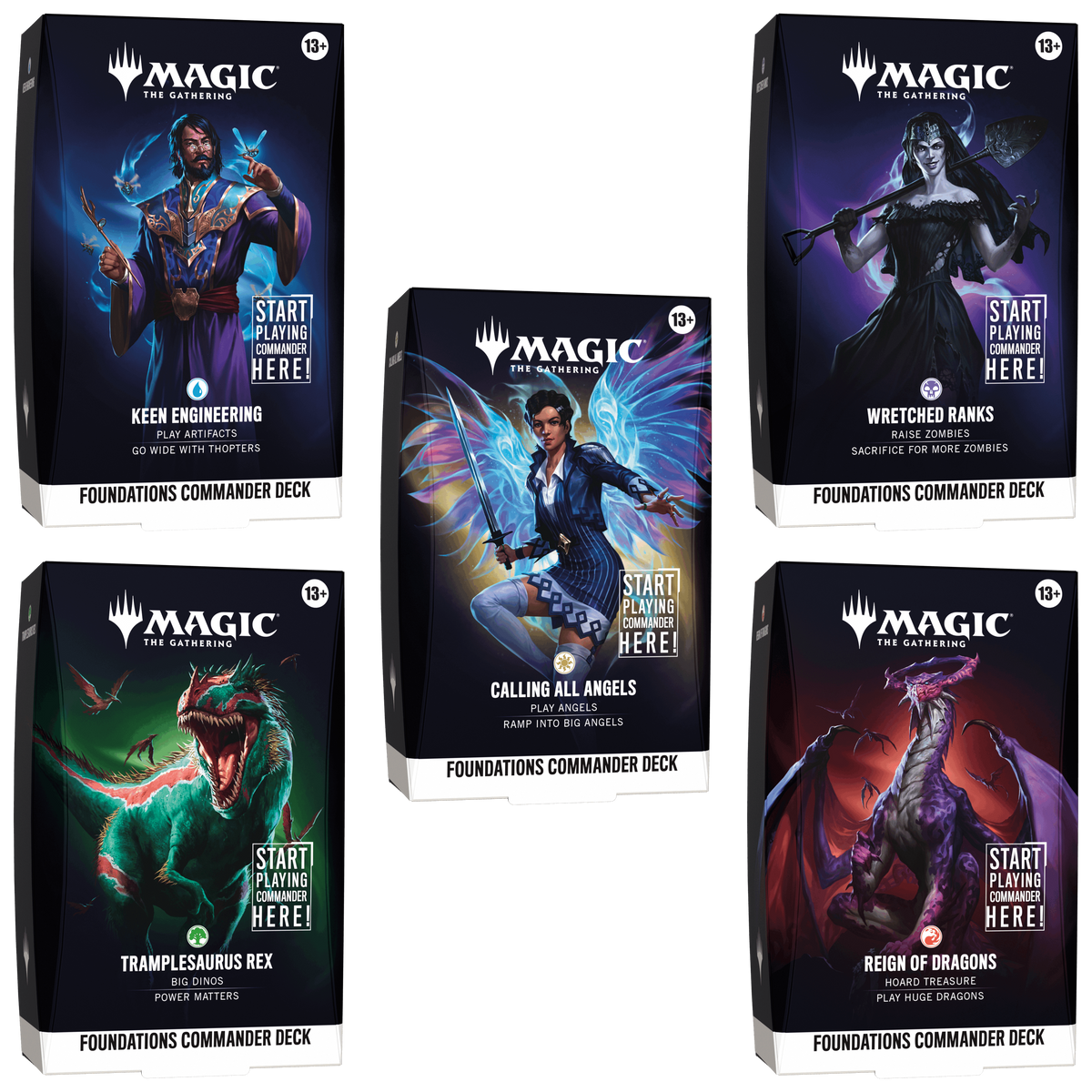 Commander: Foundations Commander Deck Set