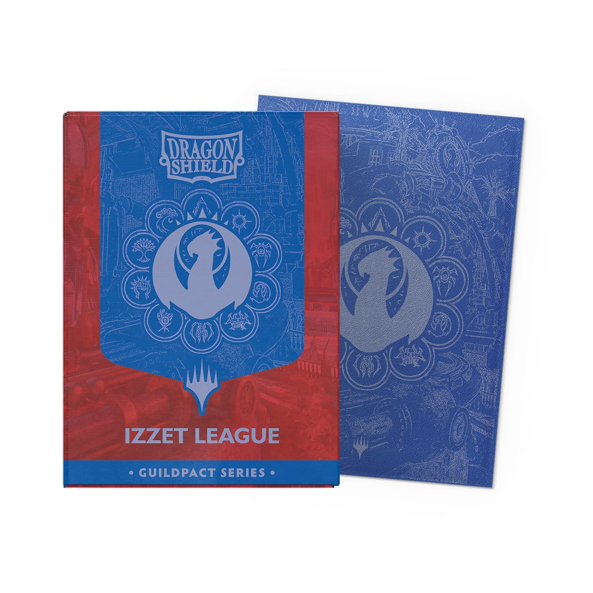 Gaming Supplies - Dragon Shield Dual Art Sleeves: MtG: The Guildpact series - Izzet League