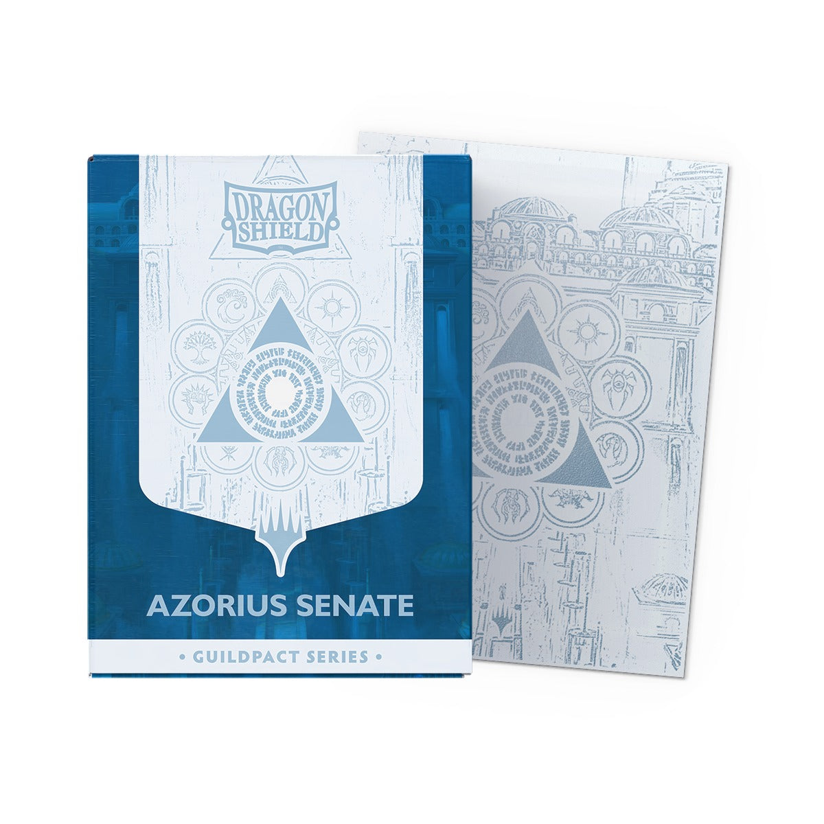 Gaming Supplies - Dragon Shield Dual Art Sleeves: MtG: The Guildpact series - Azorius Senate
