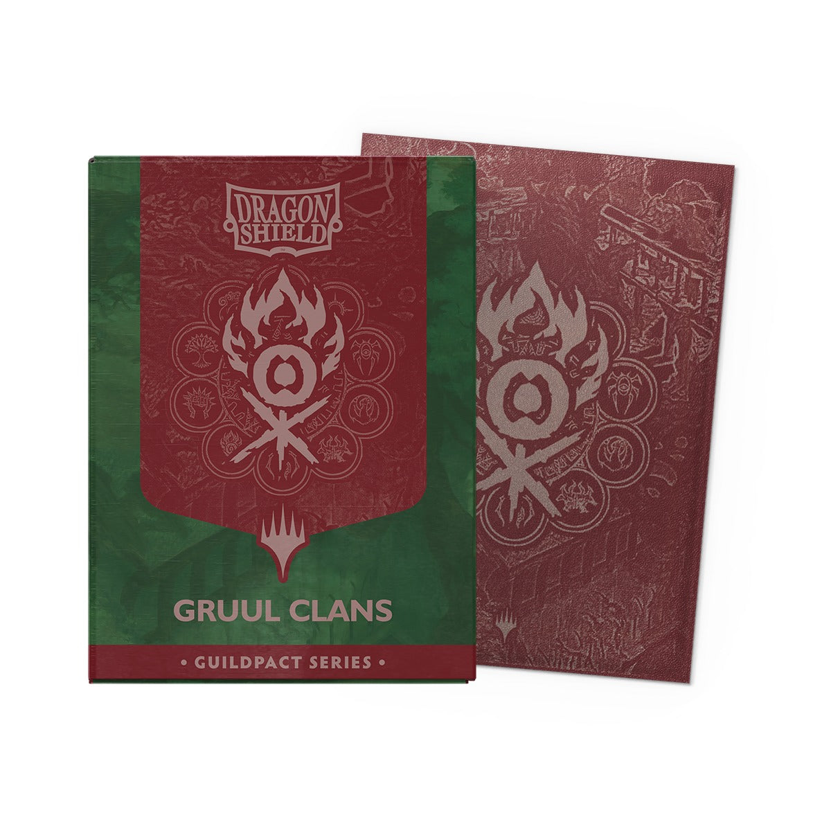 Gaming Supplies - Dragon Shield Dual Art Sleeves: MtG: The Guildpact series - Gruul Clans