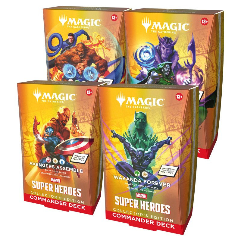 Marvel Super Heroes Collector Deck Set