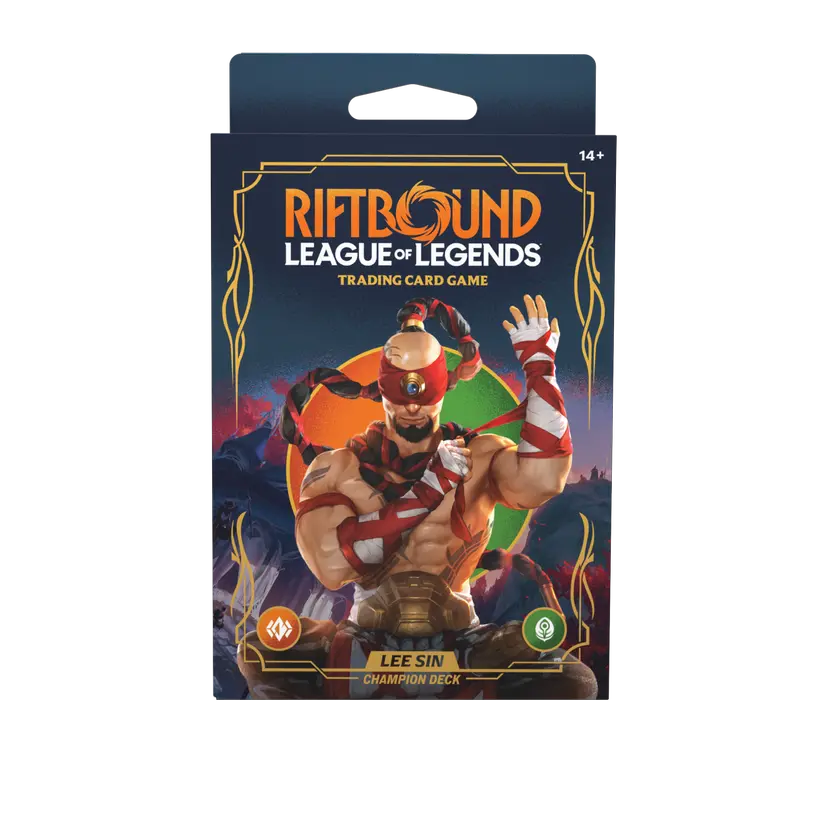 Riftbound - Riftbound Origins Champion Deck Lee Sin - English
