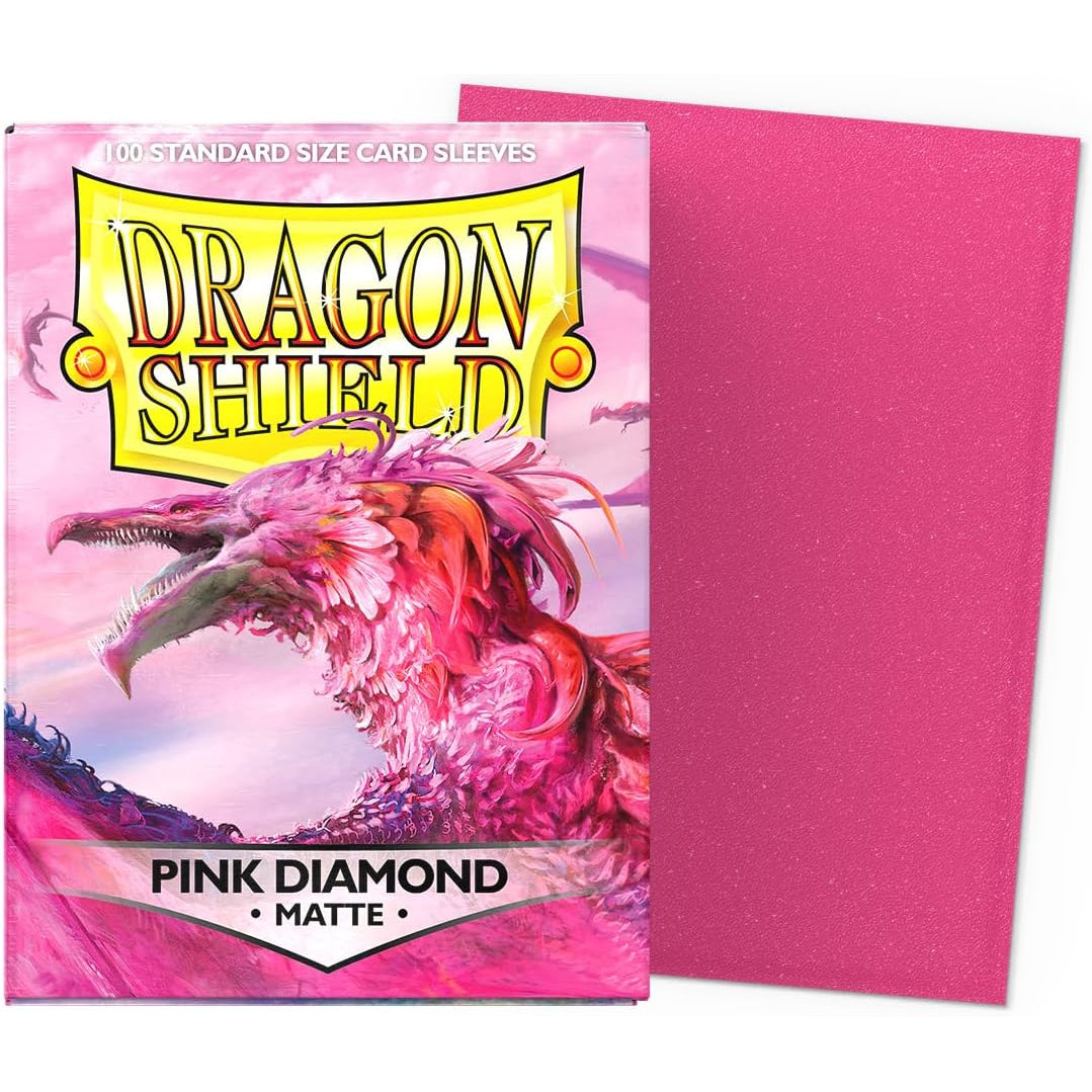 Gaming Supplies - Dragon Shield Matte Sleeves - Pink Diamond