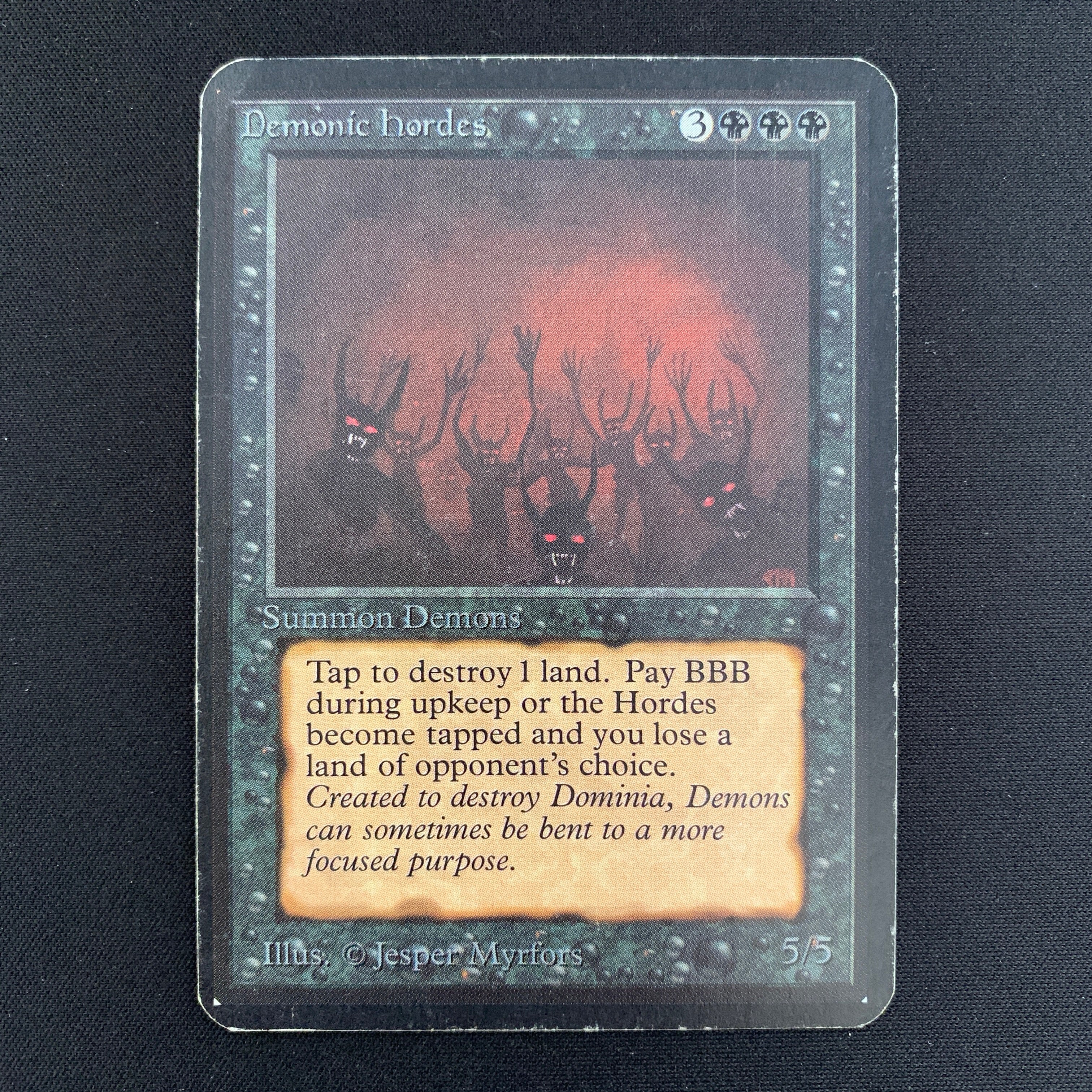 Demonic Hordes · Revised Edition (3ED) #104 · Scryfall Magic The Gathering  Search