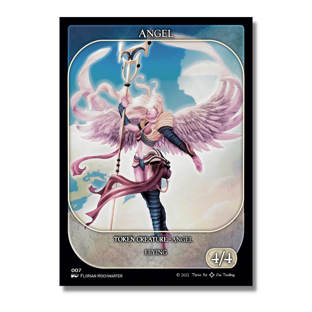 MTG Singles - 341 Token - Various Artworks - Angel (Pack of 3 Token Cards)