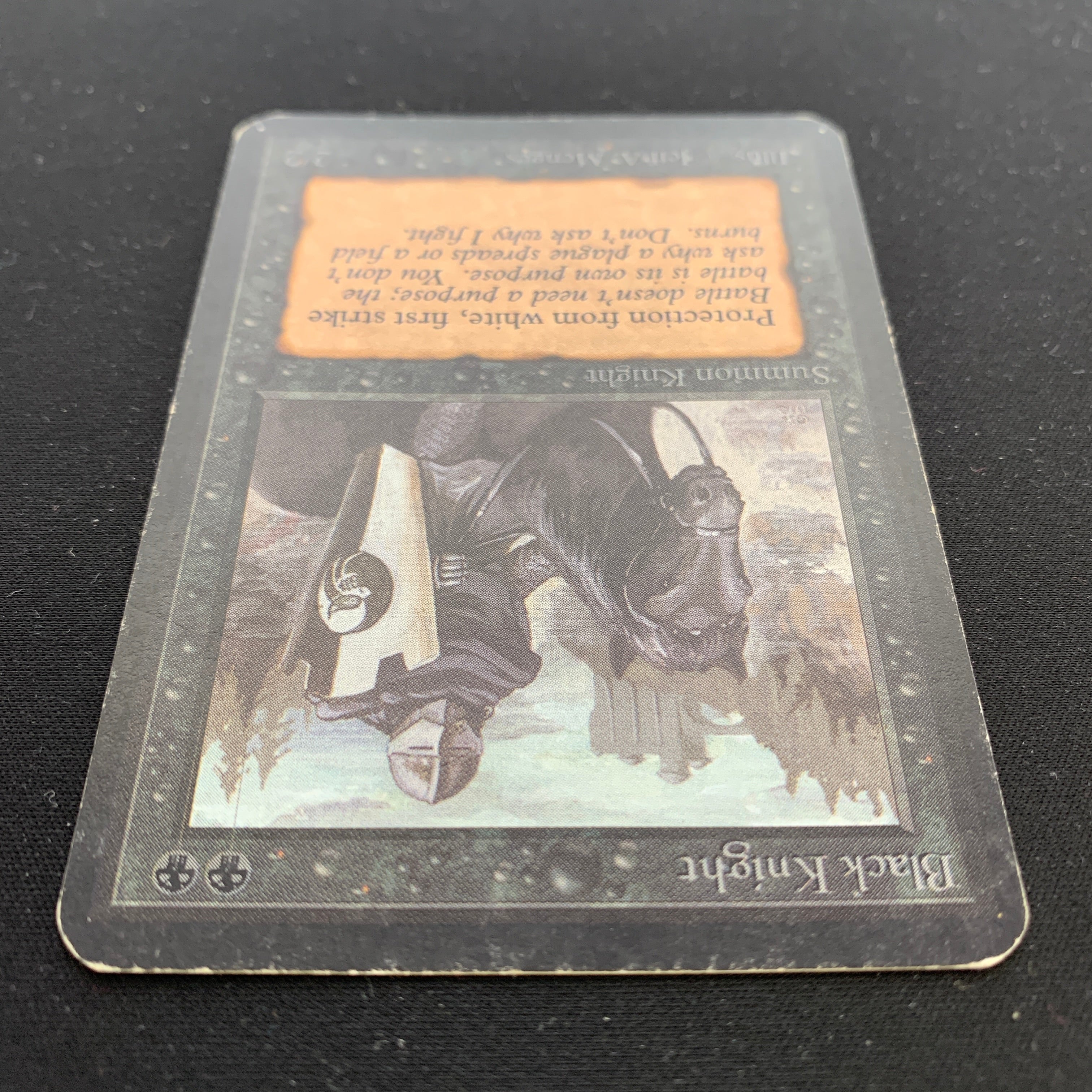 MTG Singles - Black Knight - Alpha -