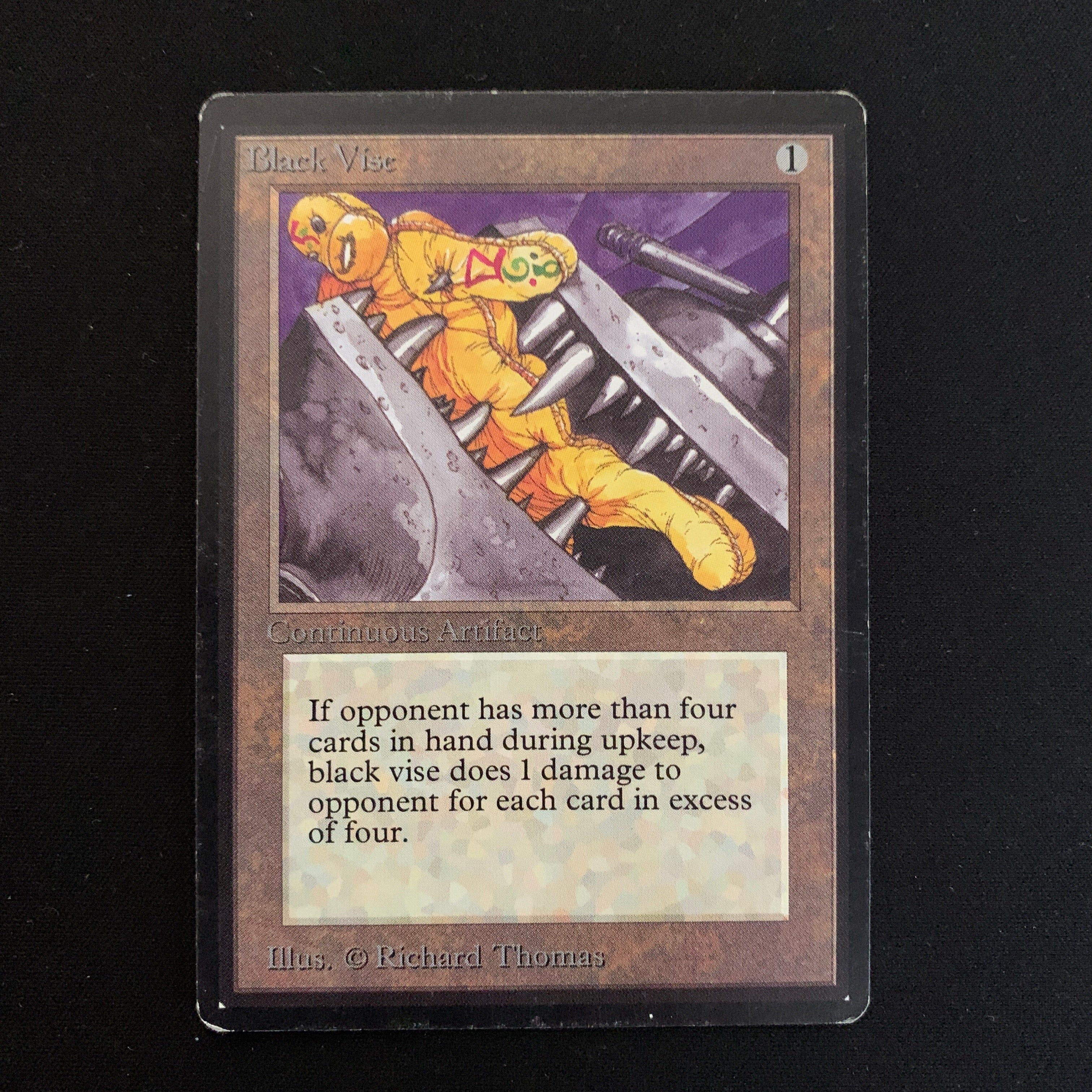 MTG Singles - Black Vise - Beta -