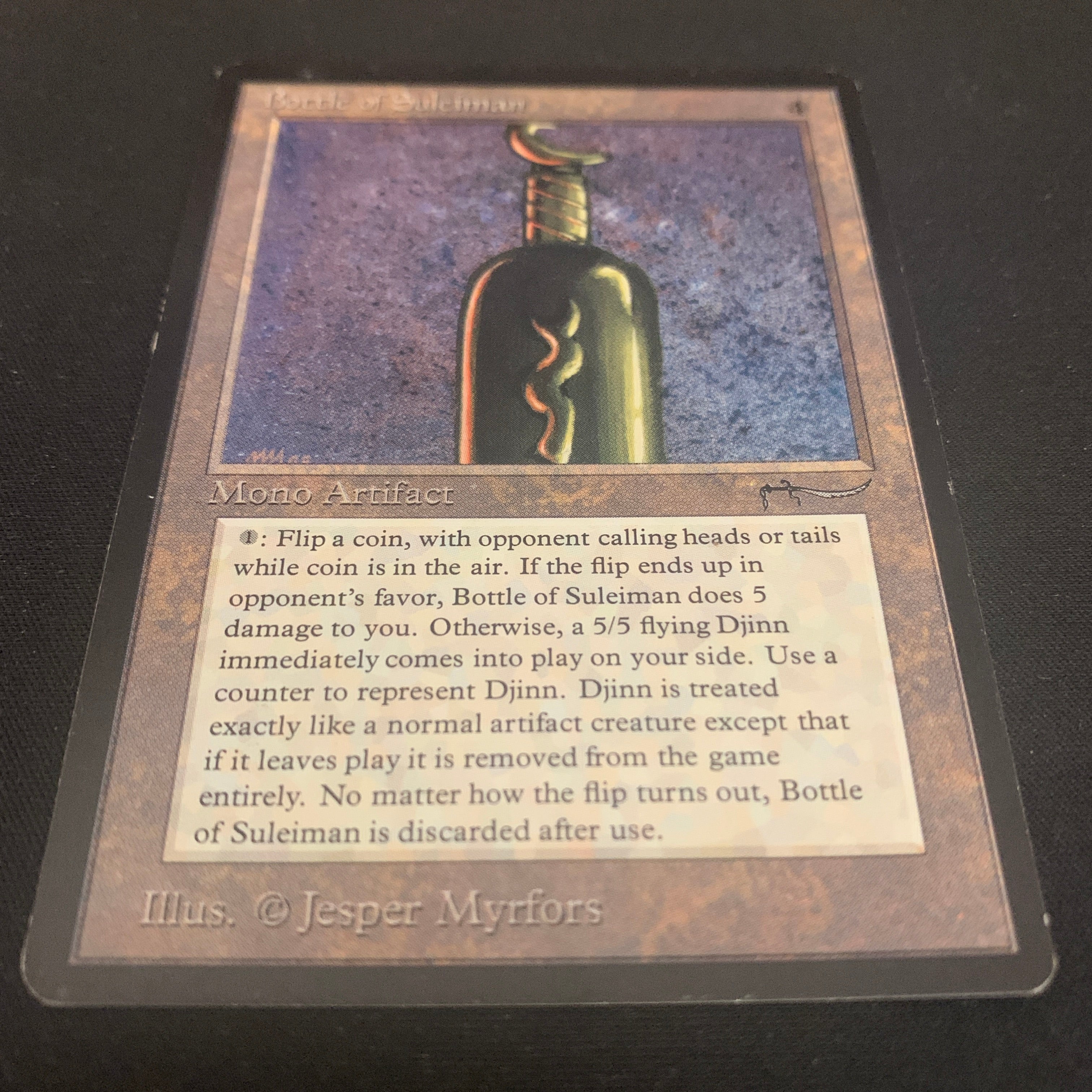 MTG Singles - Bottle of Suleiman - Arabian Nights -