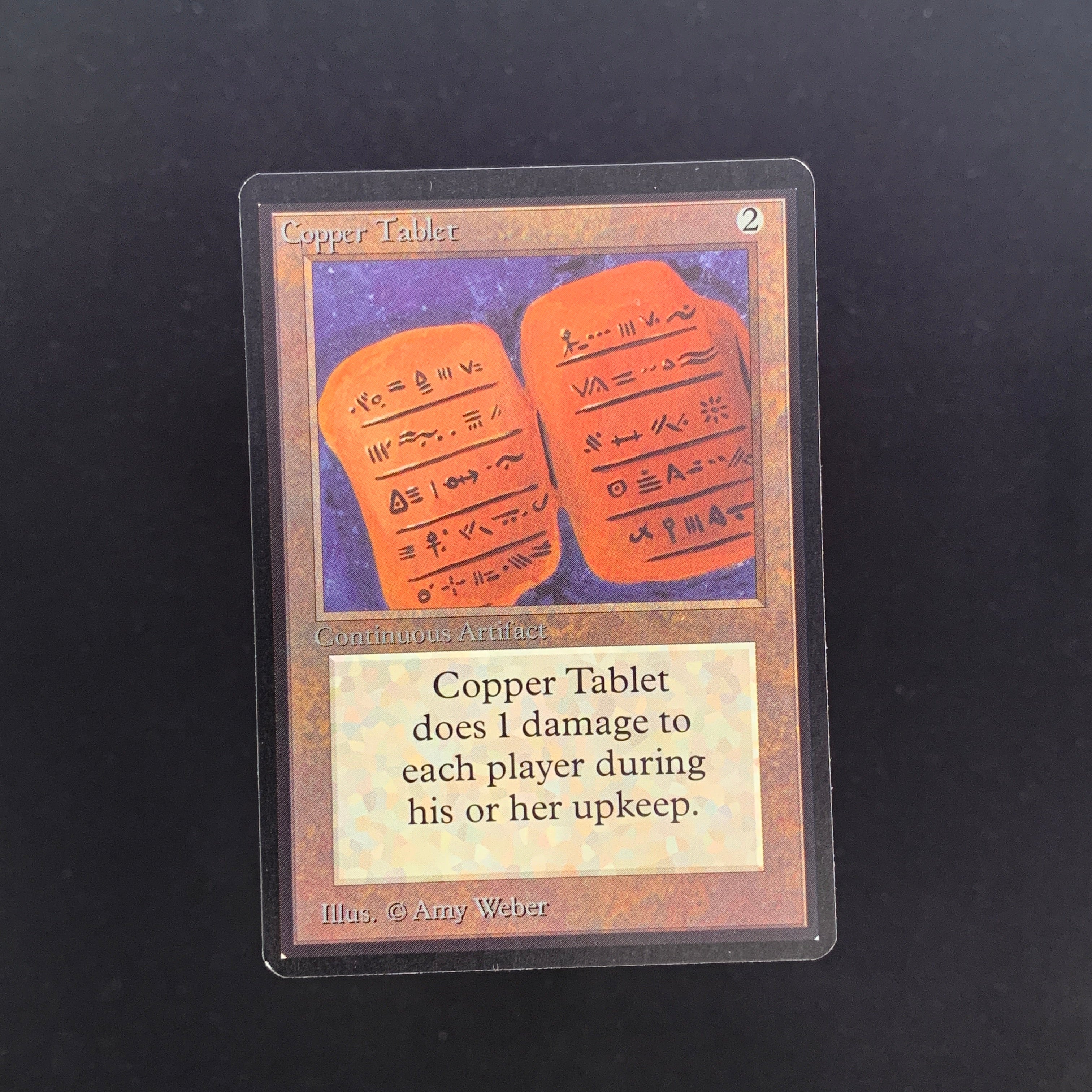MTG Singles - Copper Tablet - Beta -