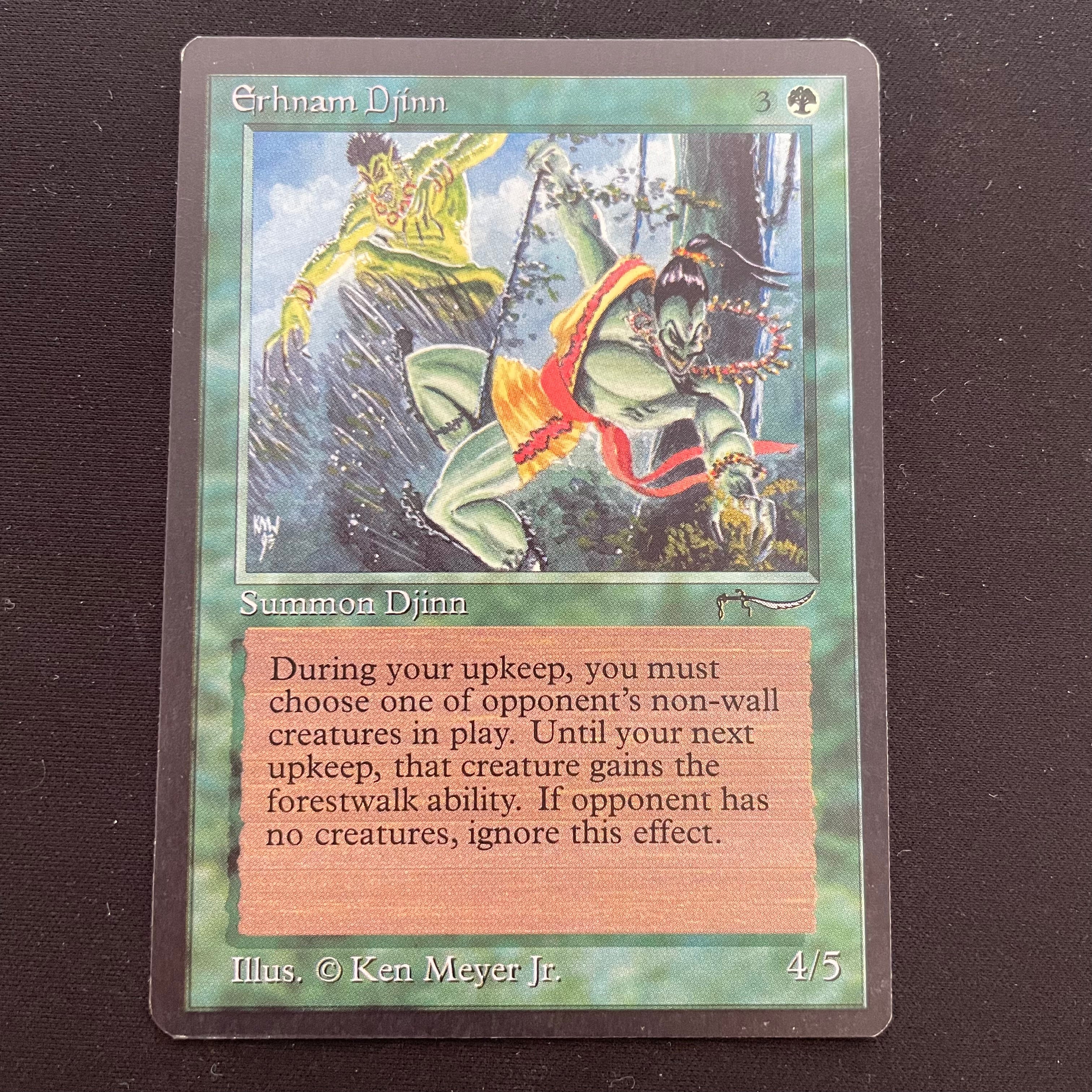 MTG Singles - Erhnam Djinn - Arabian Nights -