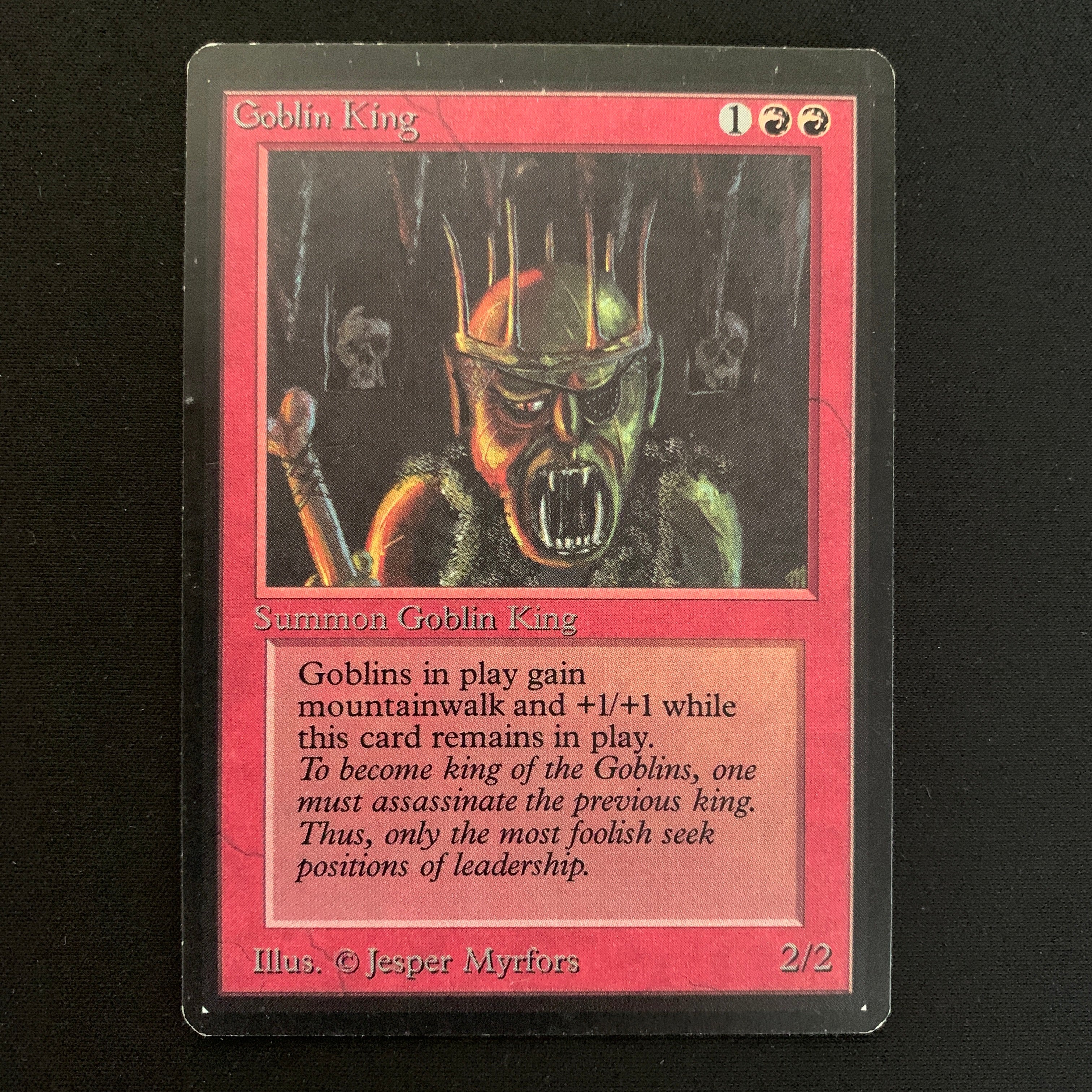 MTG Singles - Goblin King - Beta -