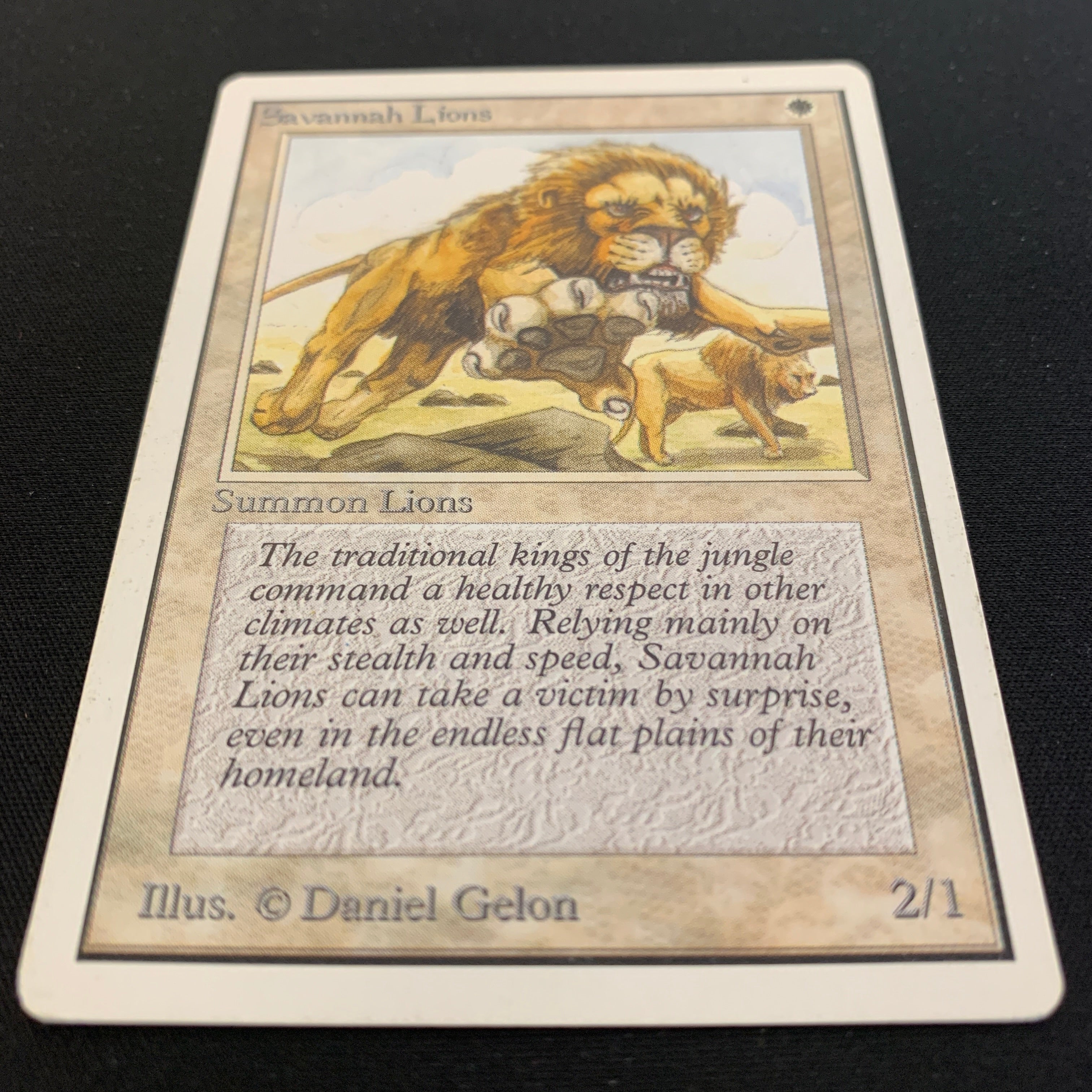 MTG Singles - Savannah Lions - Unlimited -