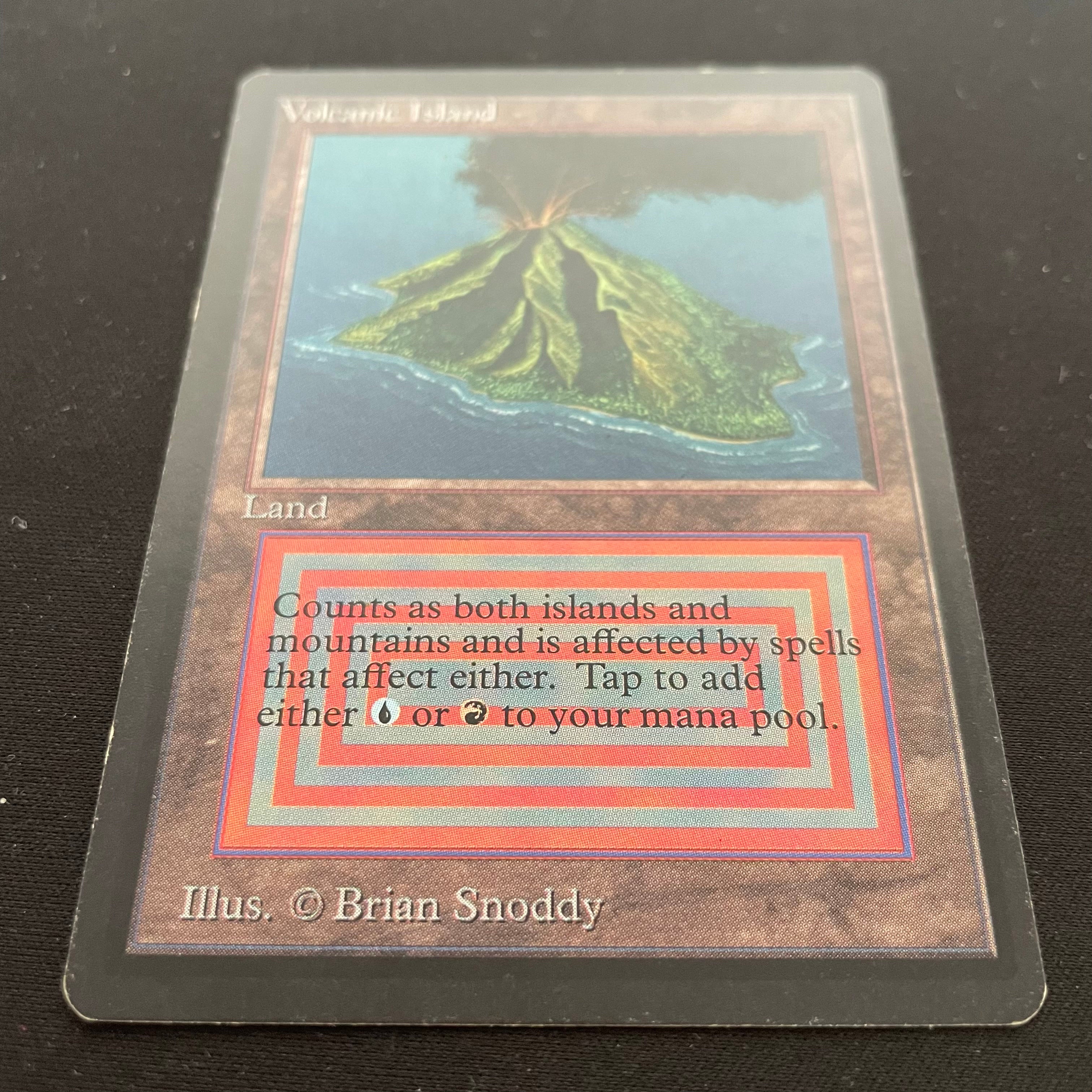 MTG Singles - Volcanic Island - Beta -