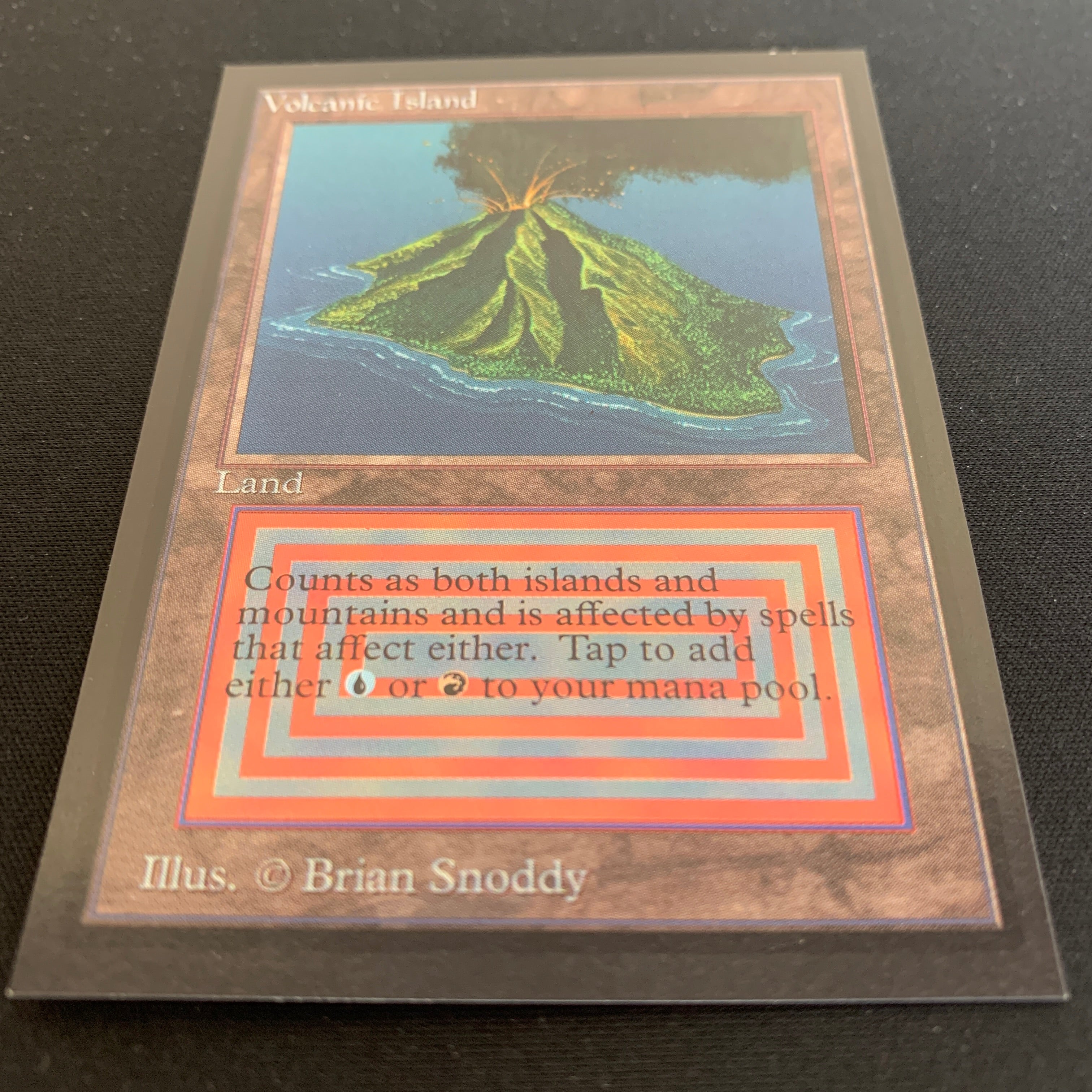 MTG Singles - Volcanic Island - International Edition -
