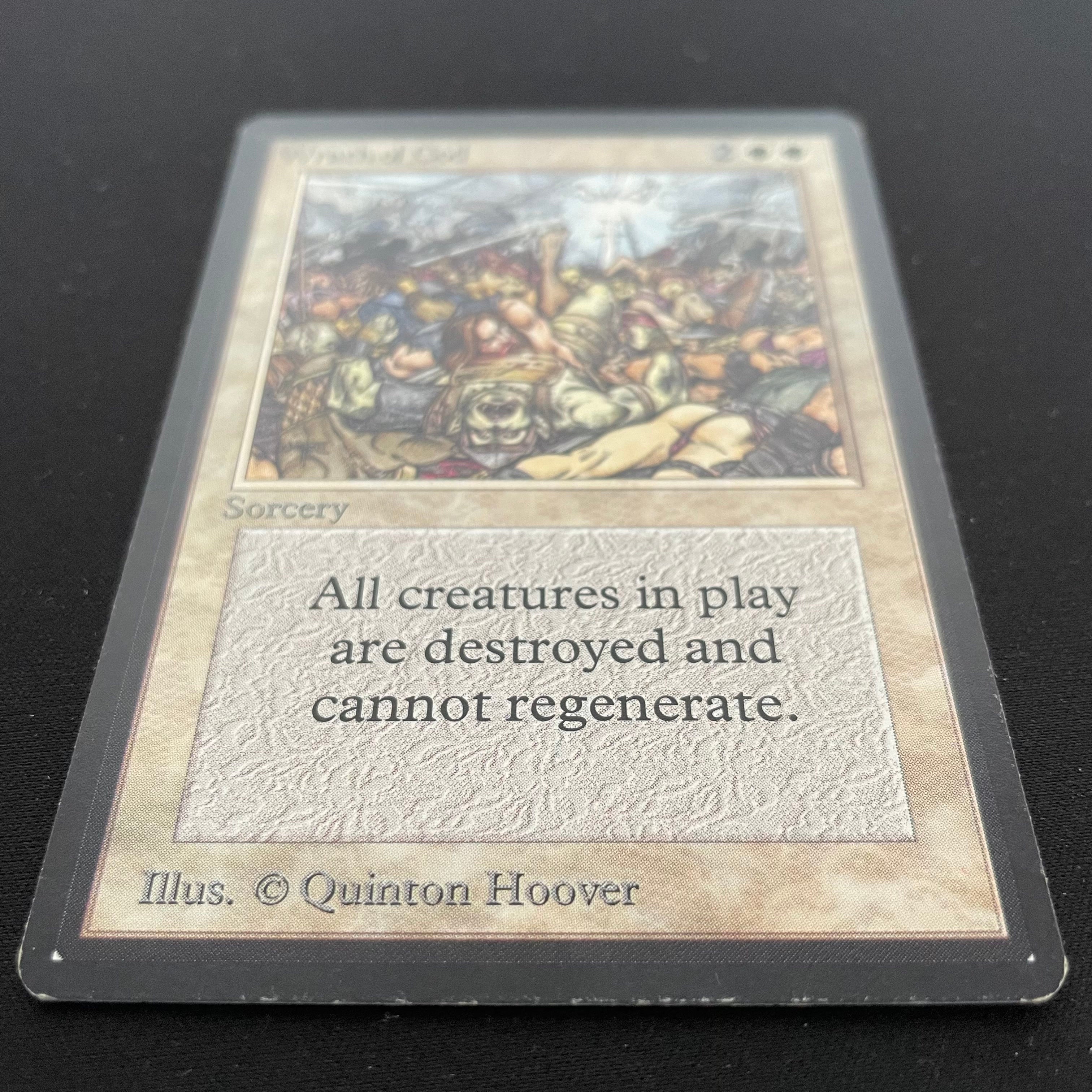 MTG Singles - Wrath of God - Beta -
