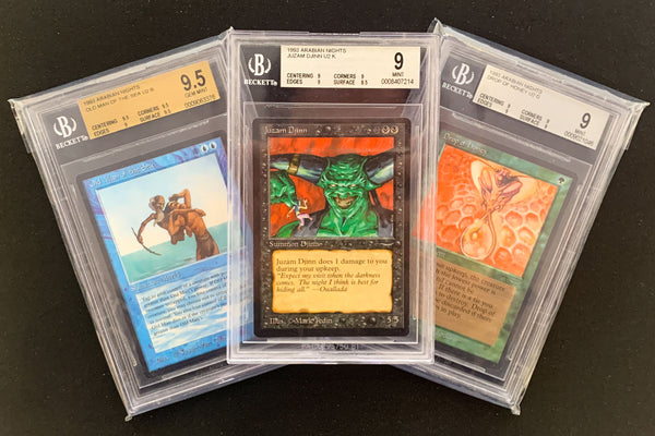 New Arrivals Drop: BGS Arabian Nights Cards, Revised Duals and Foils