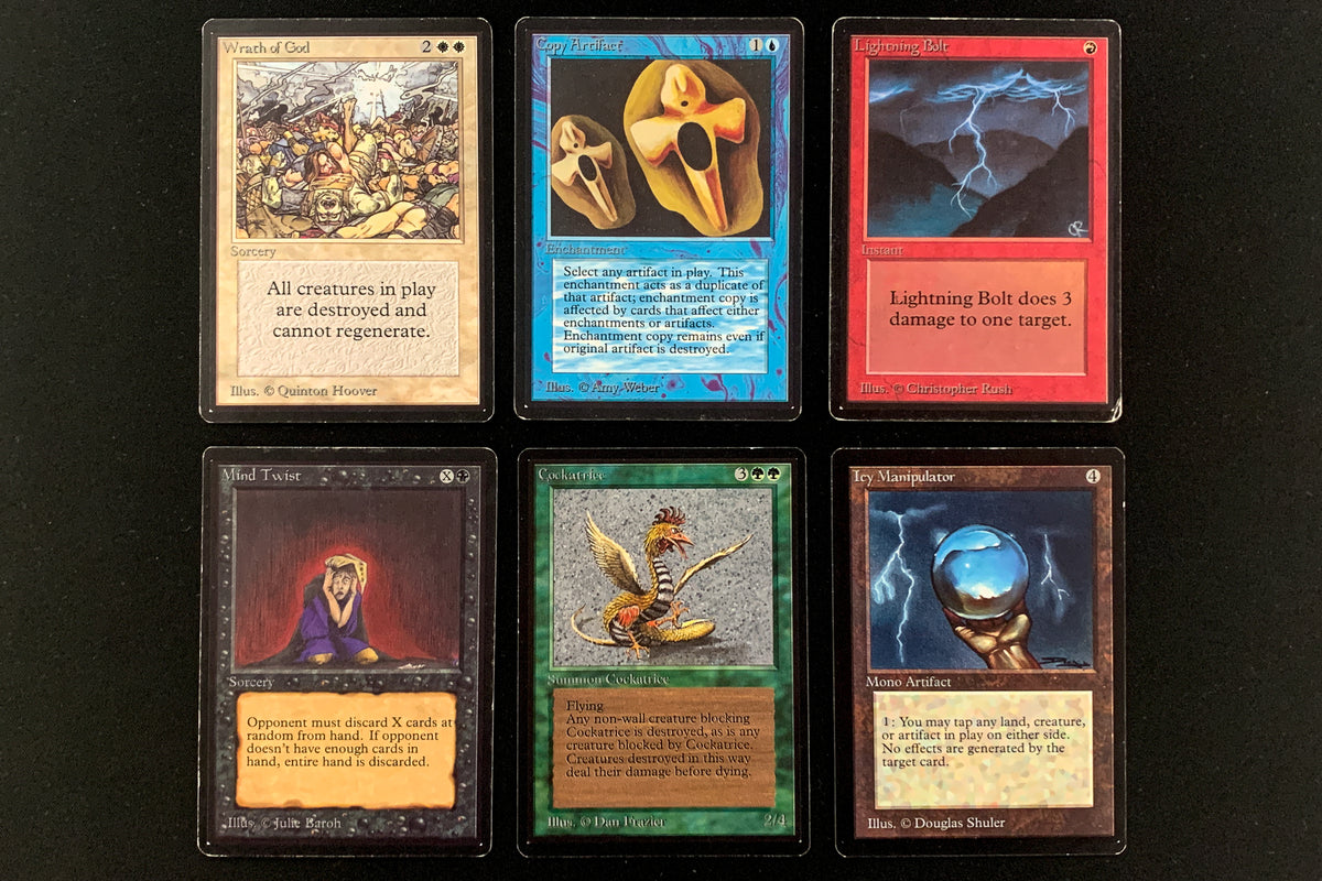 MTG Beta - Second Print Run of Magic's First Set