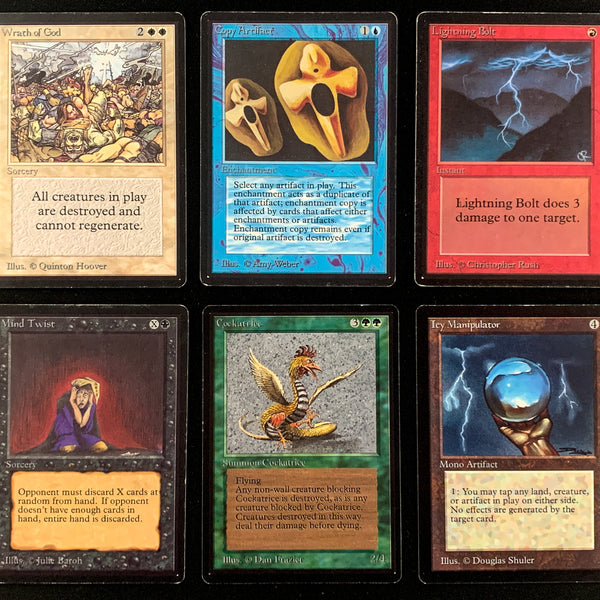 MTG Beta - Second Print Run of Magic's First Set MTG Beta - Second Print Run of Magic's First Set