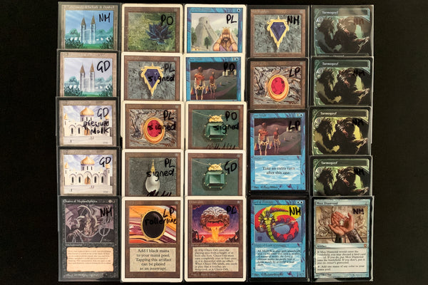 New Arrivals: 12 Power Nine Cards, Alpha Lord of Atlantis and Unlimited Duals