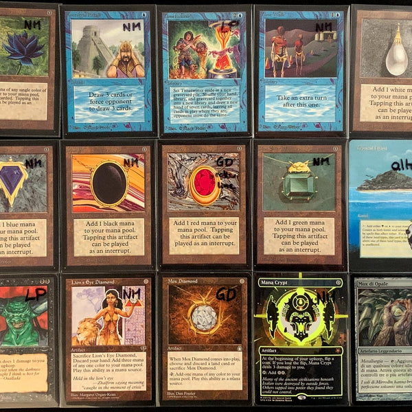 mtg 9 power cards What is the MTG Power 9?