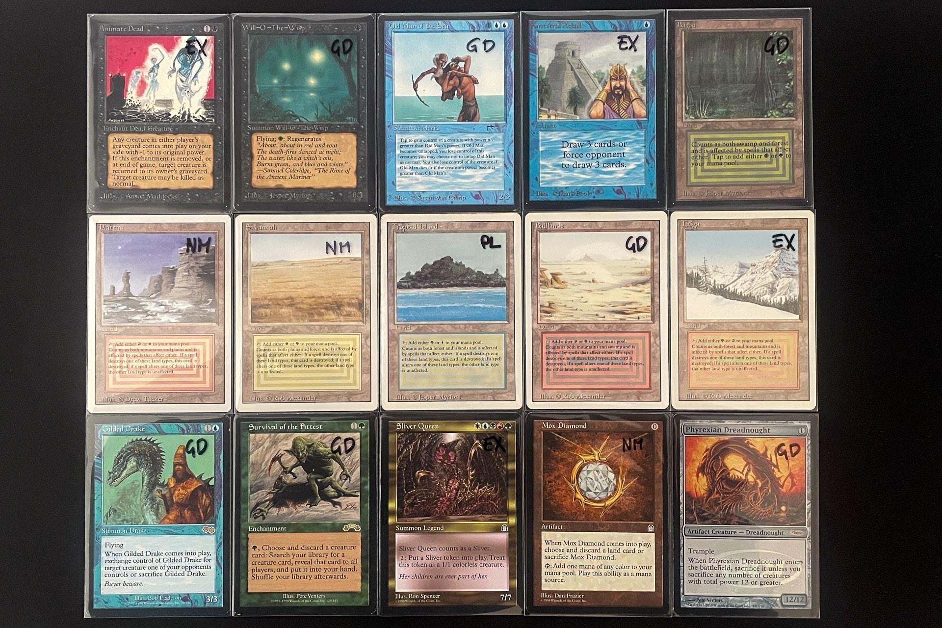 New Arrivals: Collectors' Edition Ancestral Recall and Judge Promo Foils