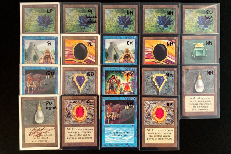 341 SUMMER SALE & New Arrivals: Total of 19 Power with Alpha Mox Ruby and Beta Black Lotus