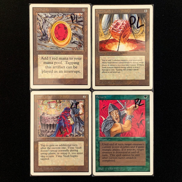 New Arrivals: Mox Ruby, Library of Alexandria, Foil Wheel and over