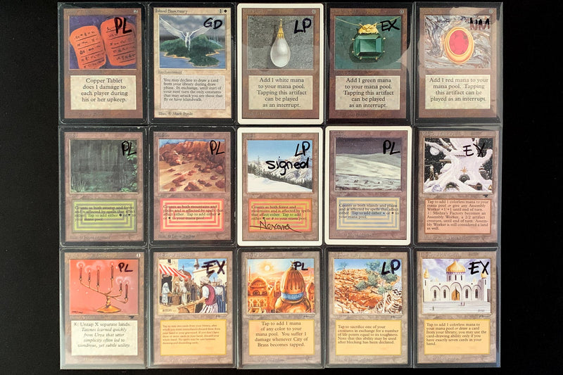 New Arrivals: 250 Dual Lands, Unlimited Mox, Bazaar and Library