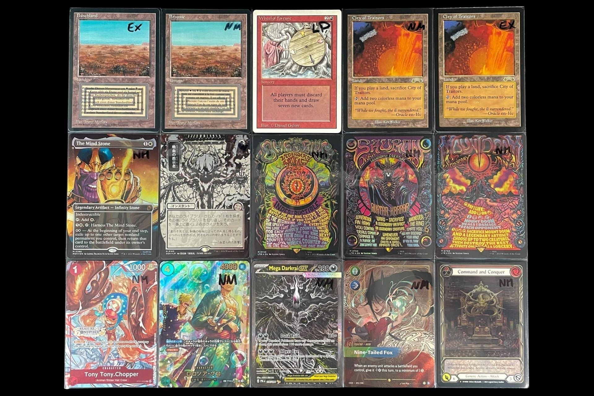 New Arrivals: Lord of the Rings Foils, Premodern & One Piece Hits