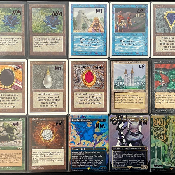 New Arrivals: 40 Power Nine cards, Sealed Beta Booster and Pokémon